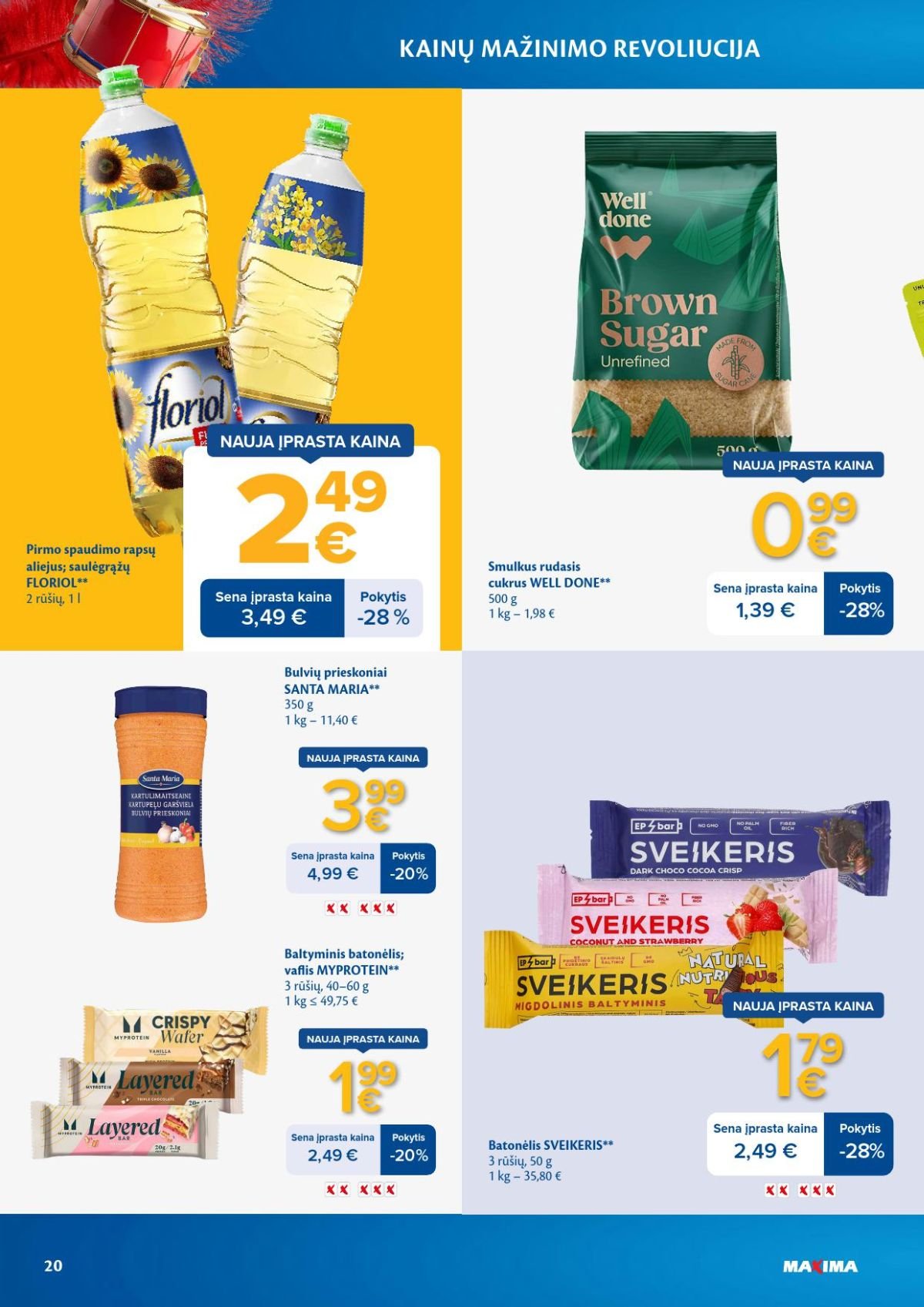 MAXIMA - Kainų mažinimo revoliucija