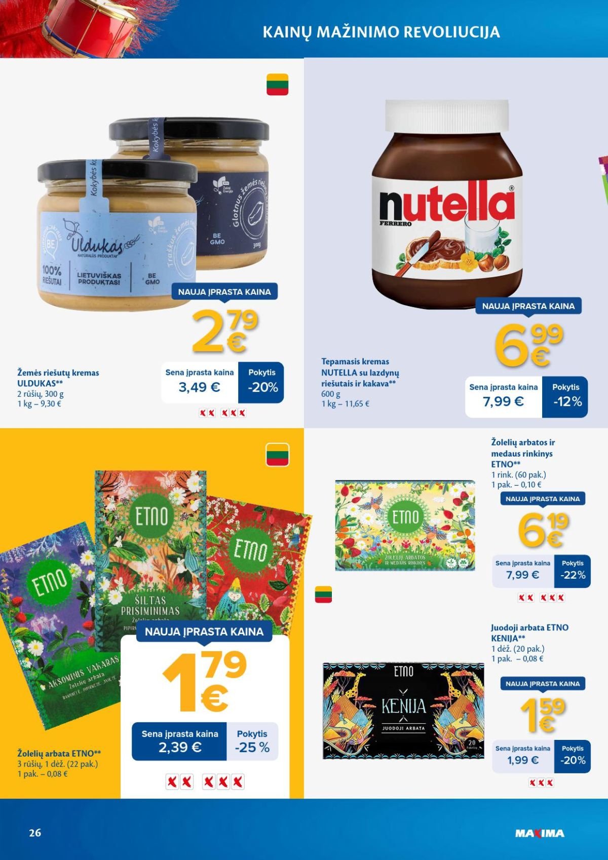MAXIMA - Kainų mažinimo revoliucija