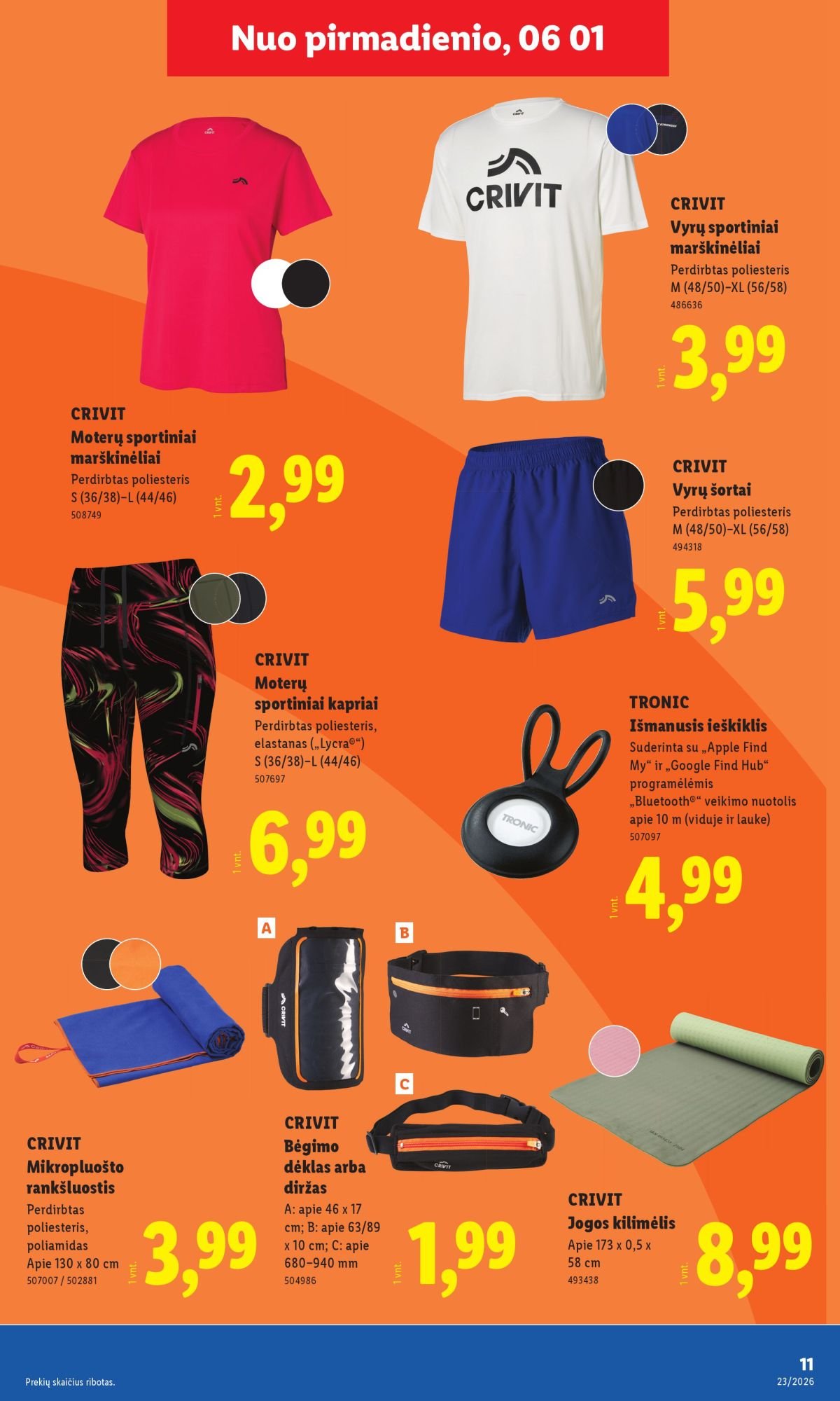 LIDL - Ne maisto prekių pasiūlymai (2026 06 01 - 2026 06 07)