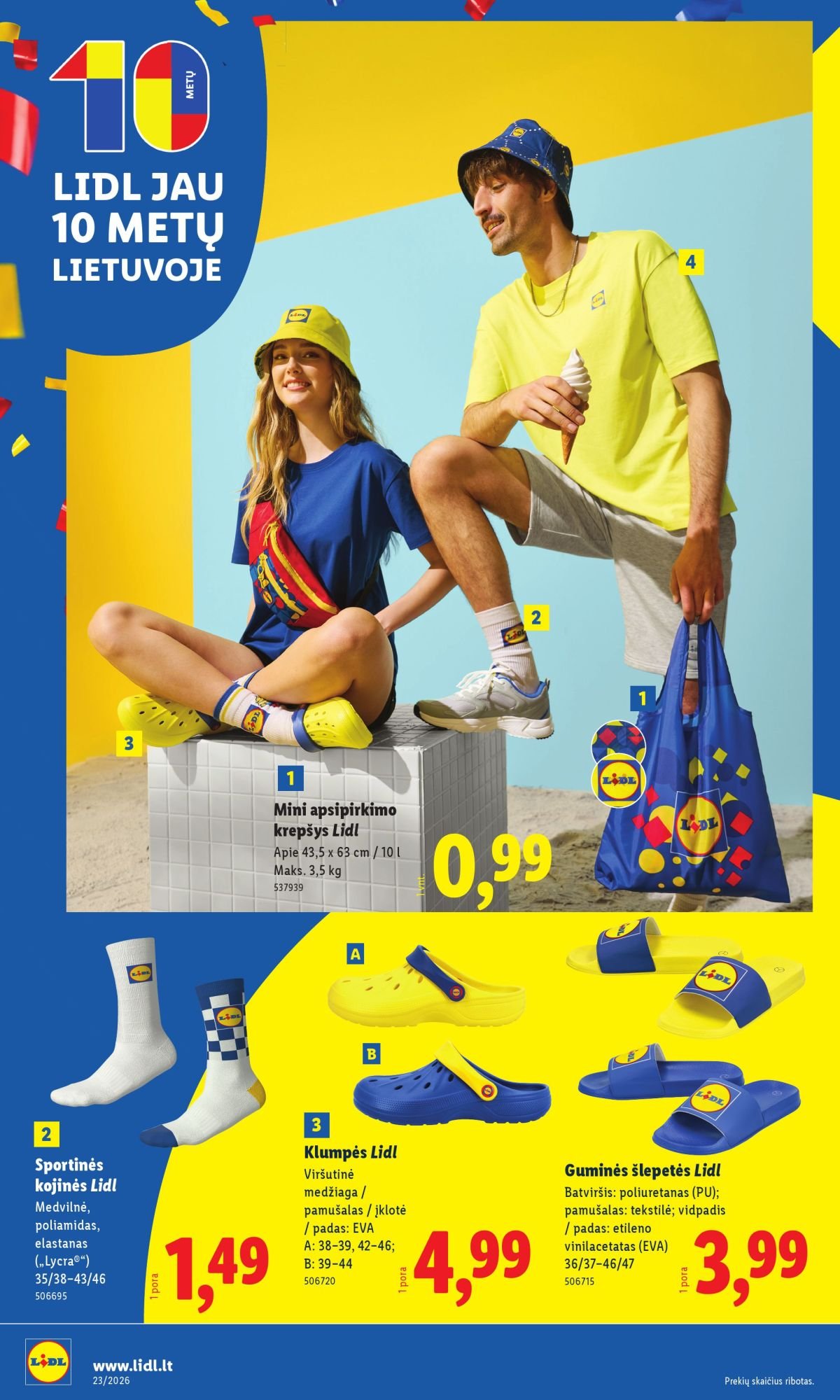 LIDL - Ne maisto prekių pasiūlymai (2026 06 01 - 2026 06 07)