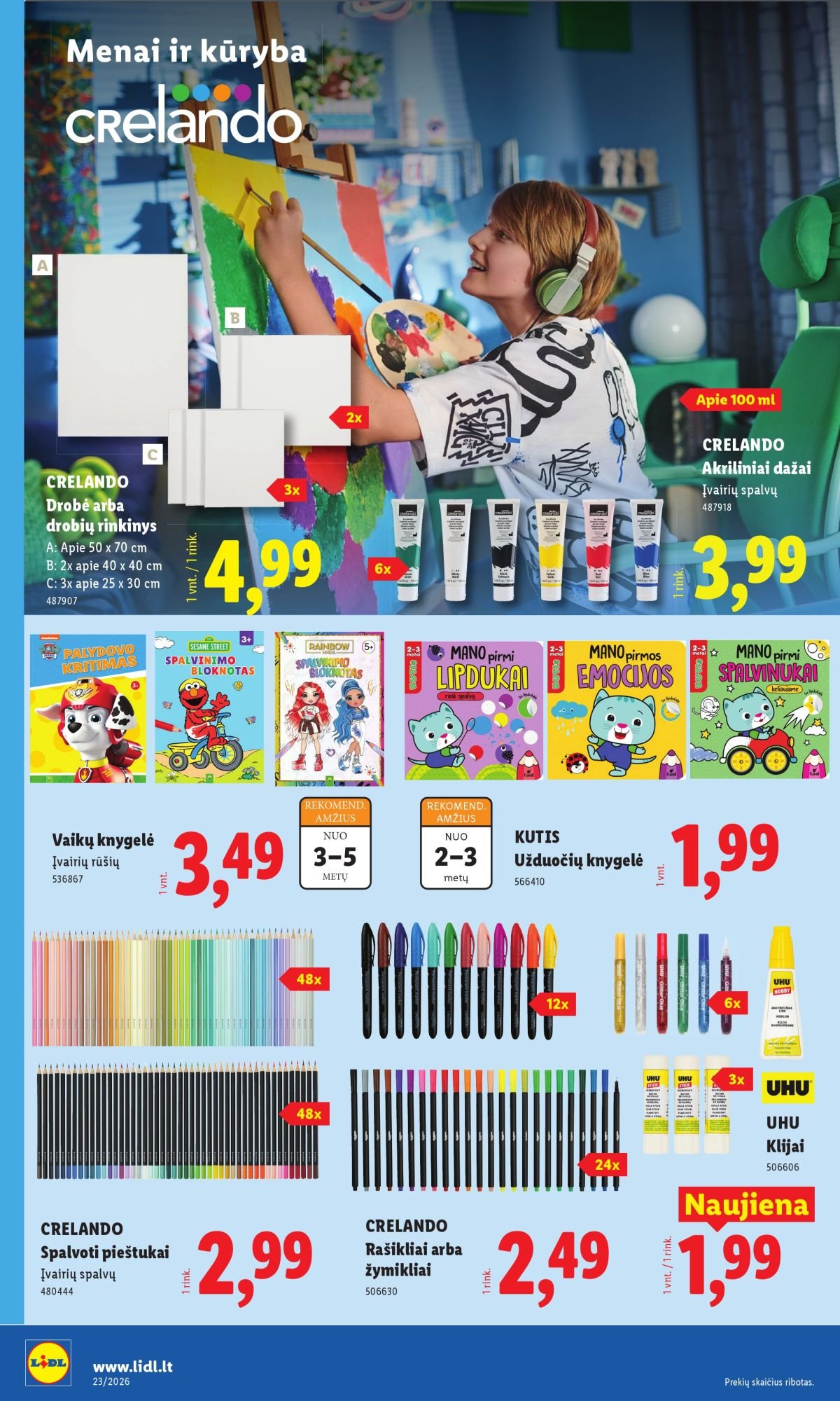 LIDL - Ne maisto prekių pasiūlymai (2026 06 01 - 2026 06 07)