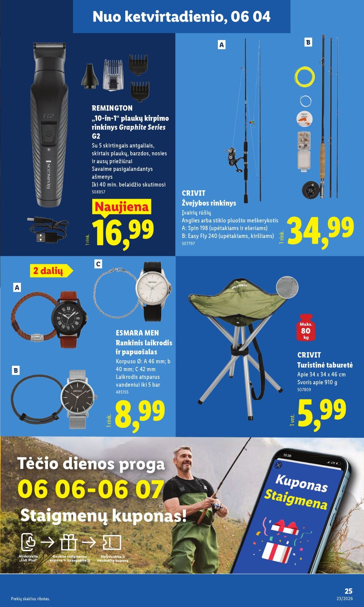LIDL - Ne maisto prekių pasiūlymai (2026 06 01 - 2026 06 07)