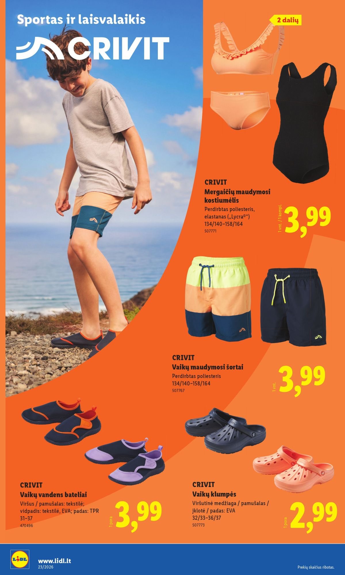 LIDL - Ne maisto prekių pasiūlymai (2026 06 01 - 2026 06 07)