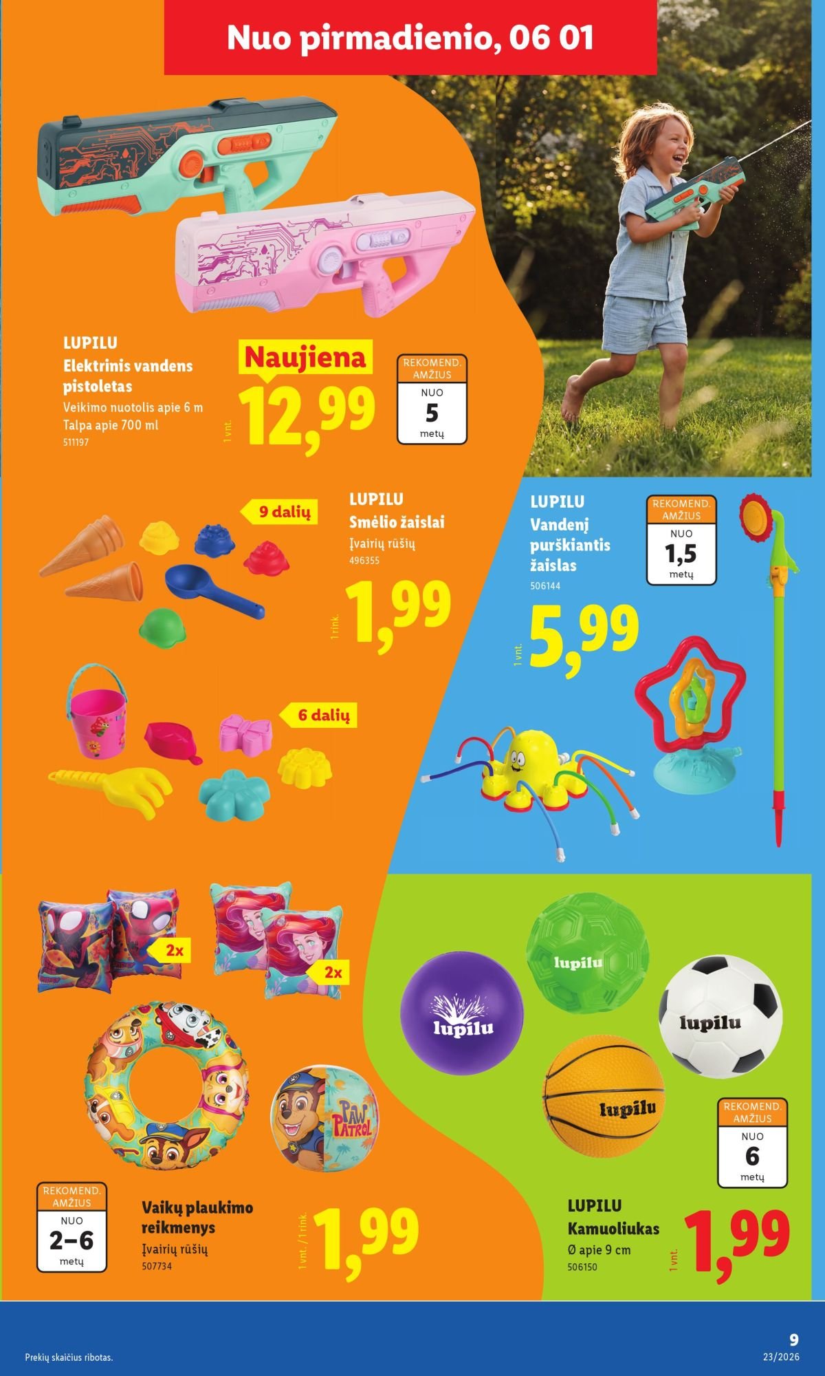 LIDL - Ne maisto prekių pasiūlymai (2026 06 01 - 2026 06 07)