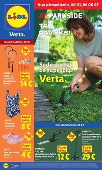 LIDL - Ne maisto prekių pasiūlymai (2026 06 01 - 2026 06 07)