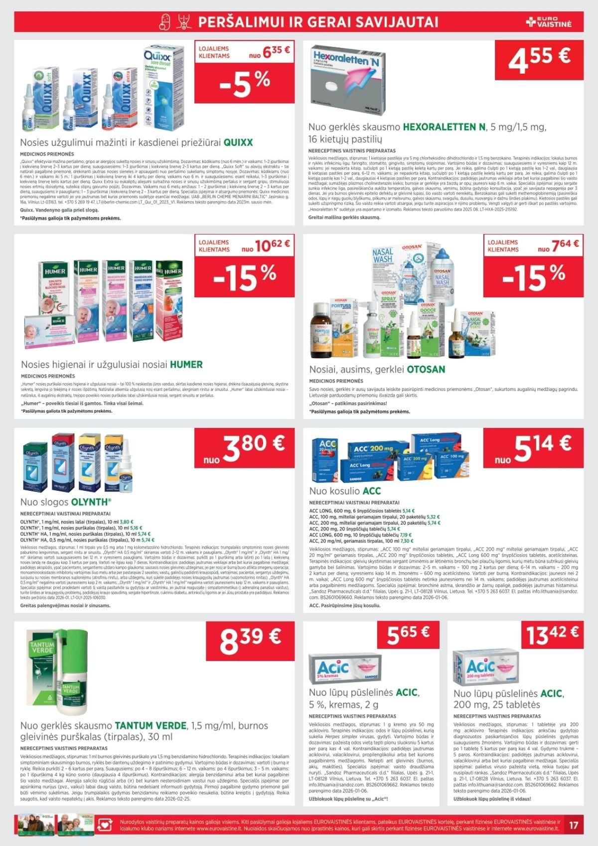 EUROVAISTINĖ (2026 04 01 - 2026 04 30)