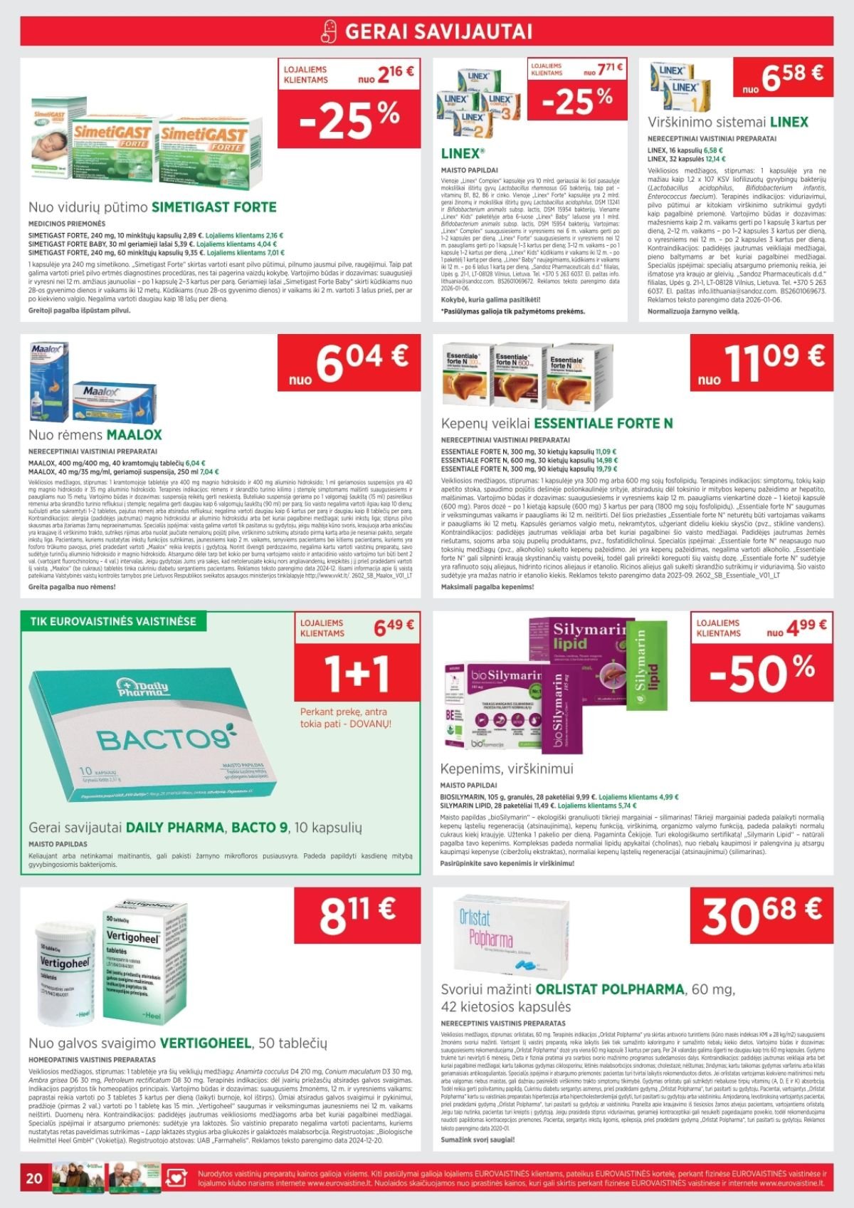 EUROVAISTINĖ (2026 04 01 - 2026 04 30)