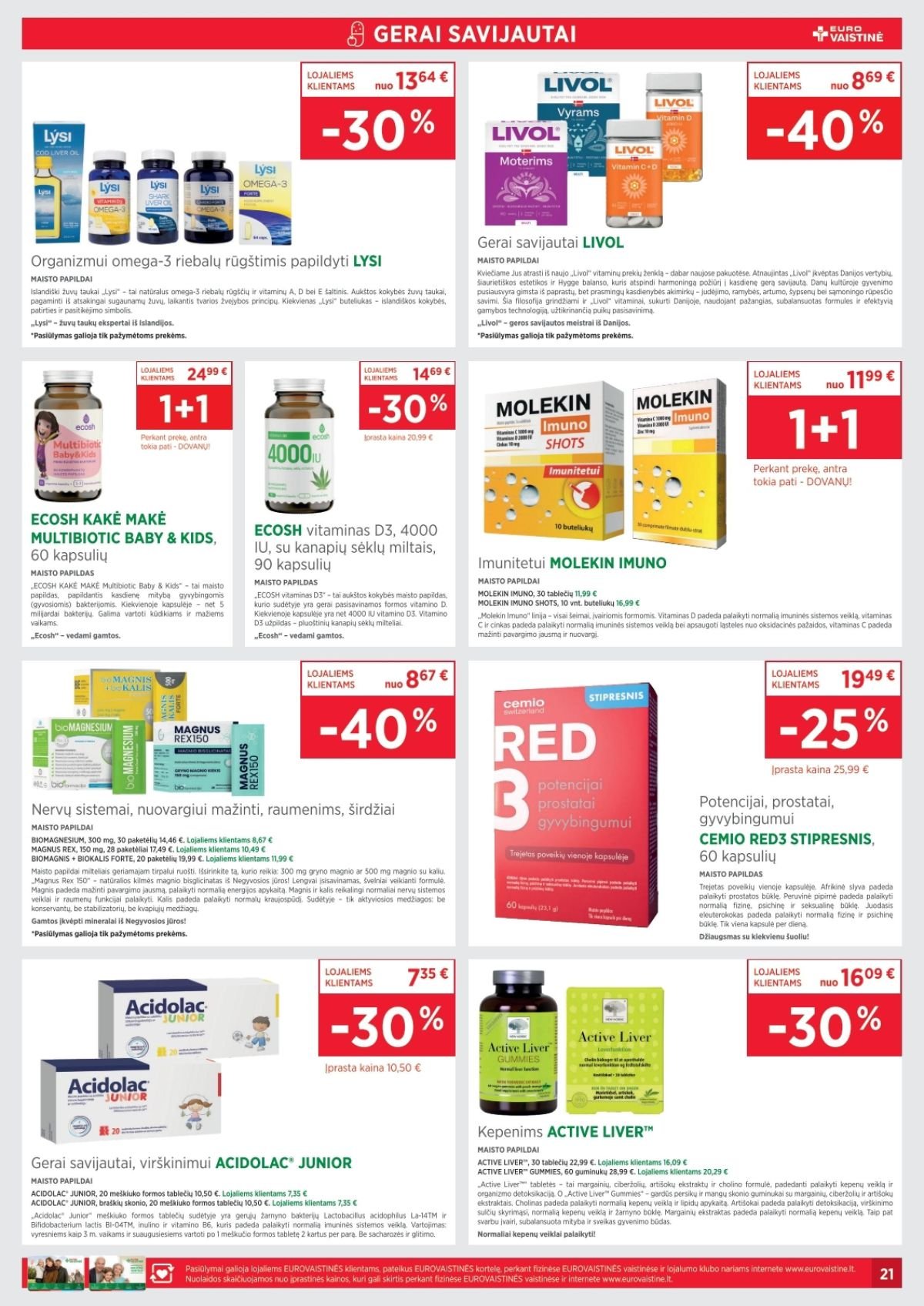 EUROVAISTINĖ (2026 04 01 - 2026 04 30)