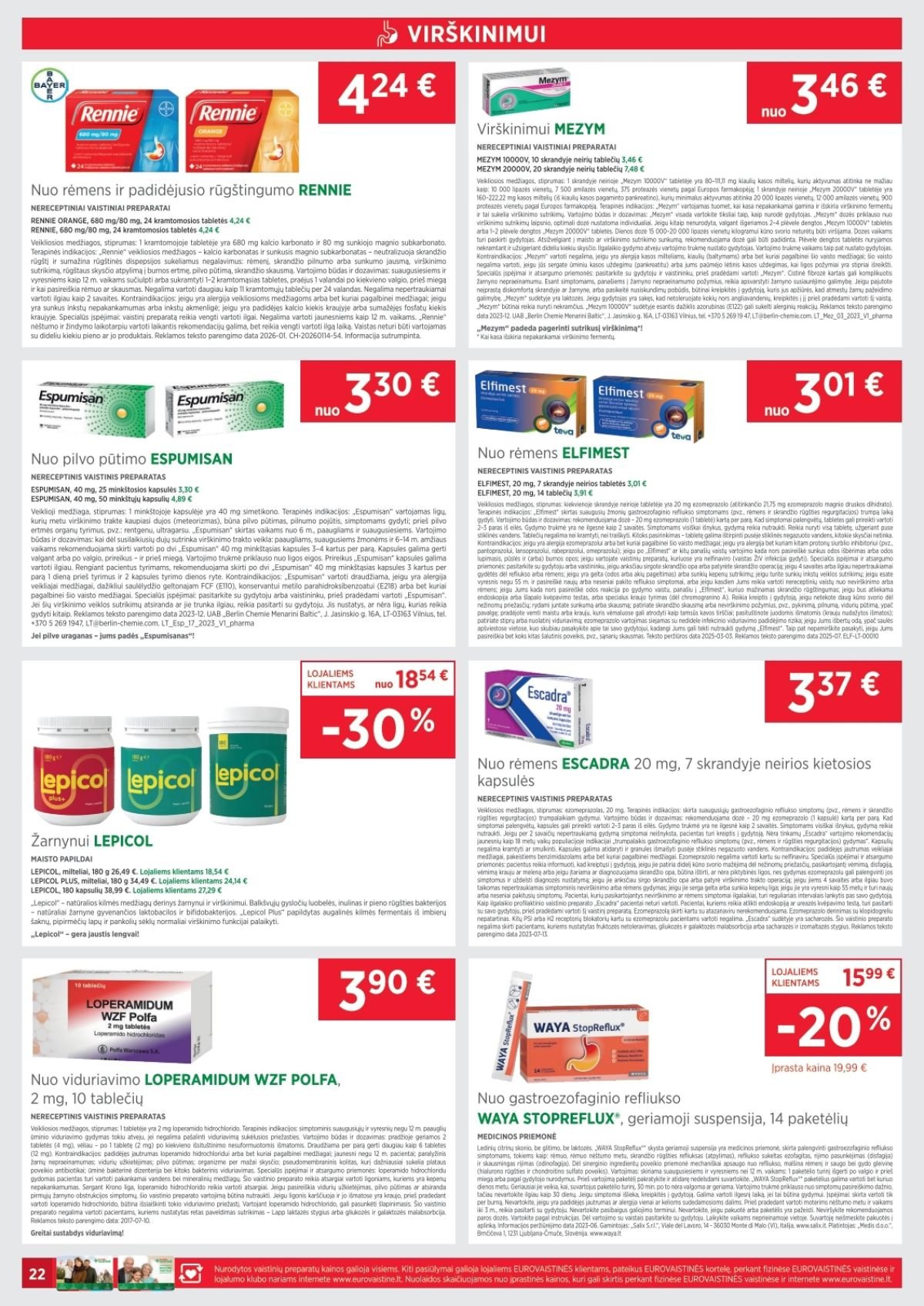 EUROVAISTINĖ (2026 04 01 - 2026 04 30)