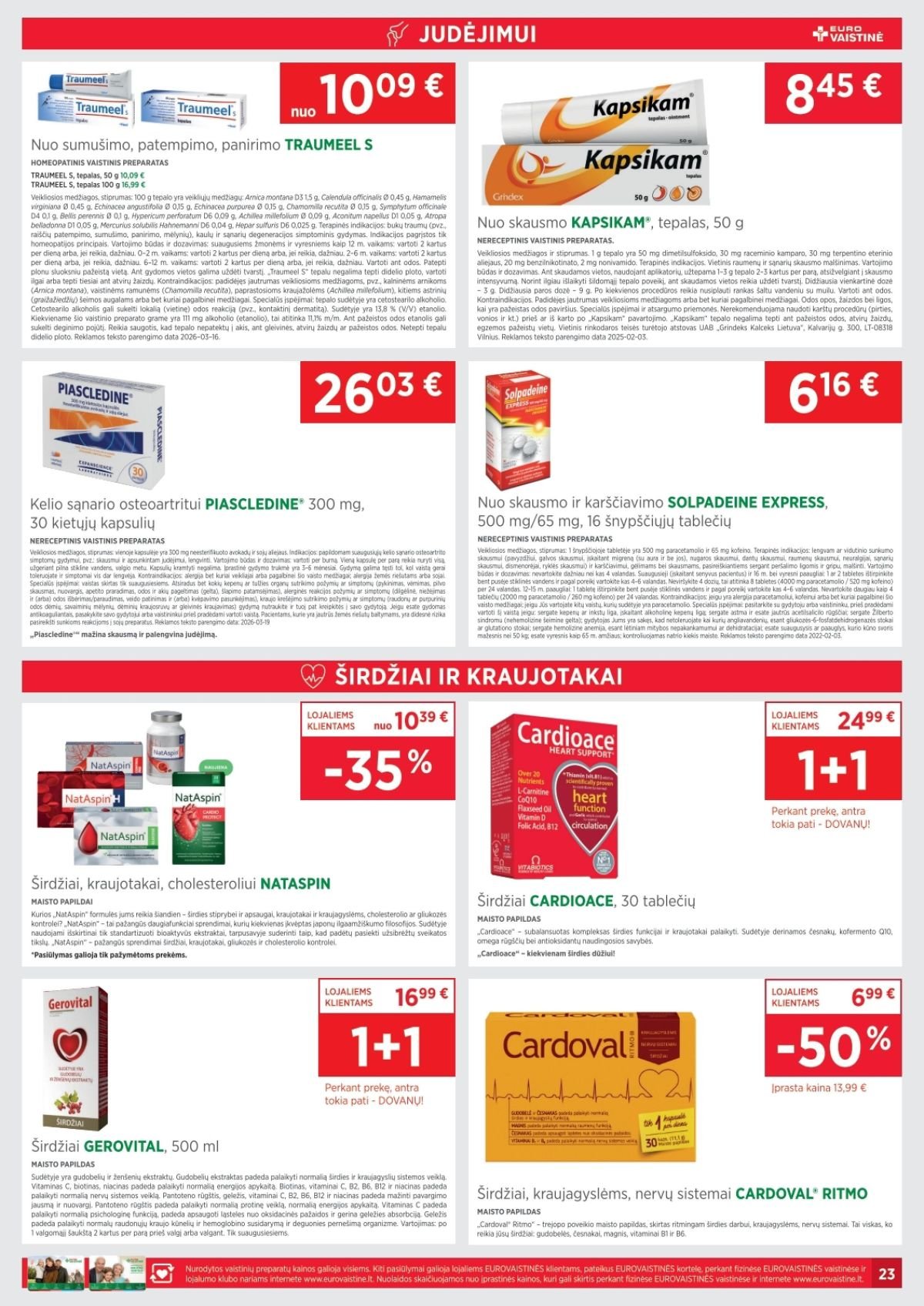 EUROVAISTINĖ (2026 04 01 - 2026 04 30)