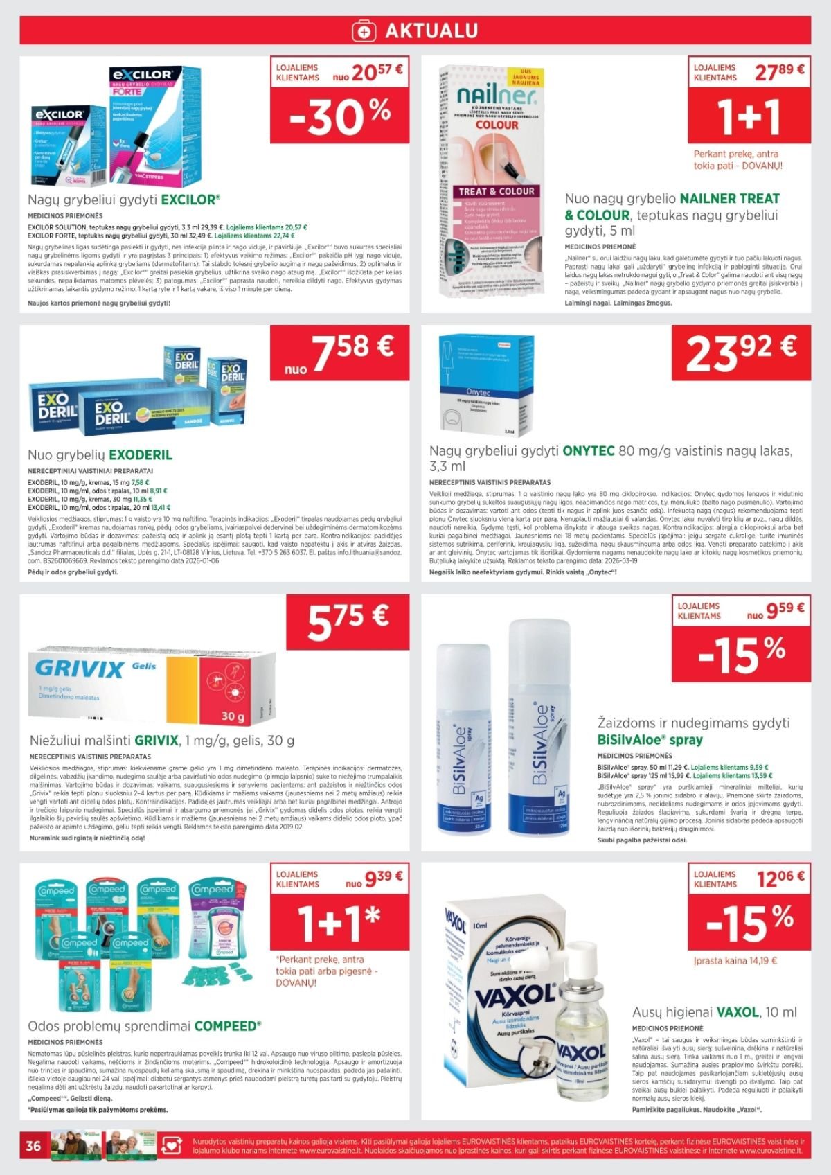 EUROVAISTINĖ (2026 04 01 - 2026 04 30)