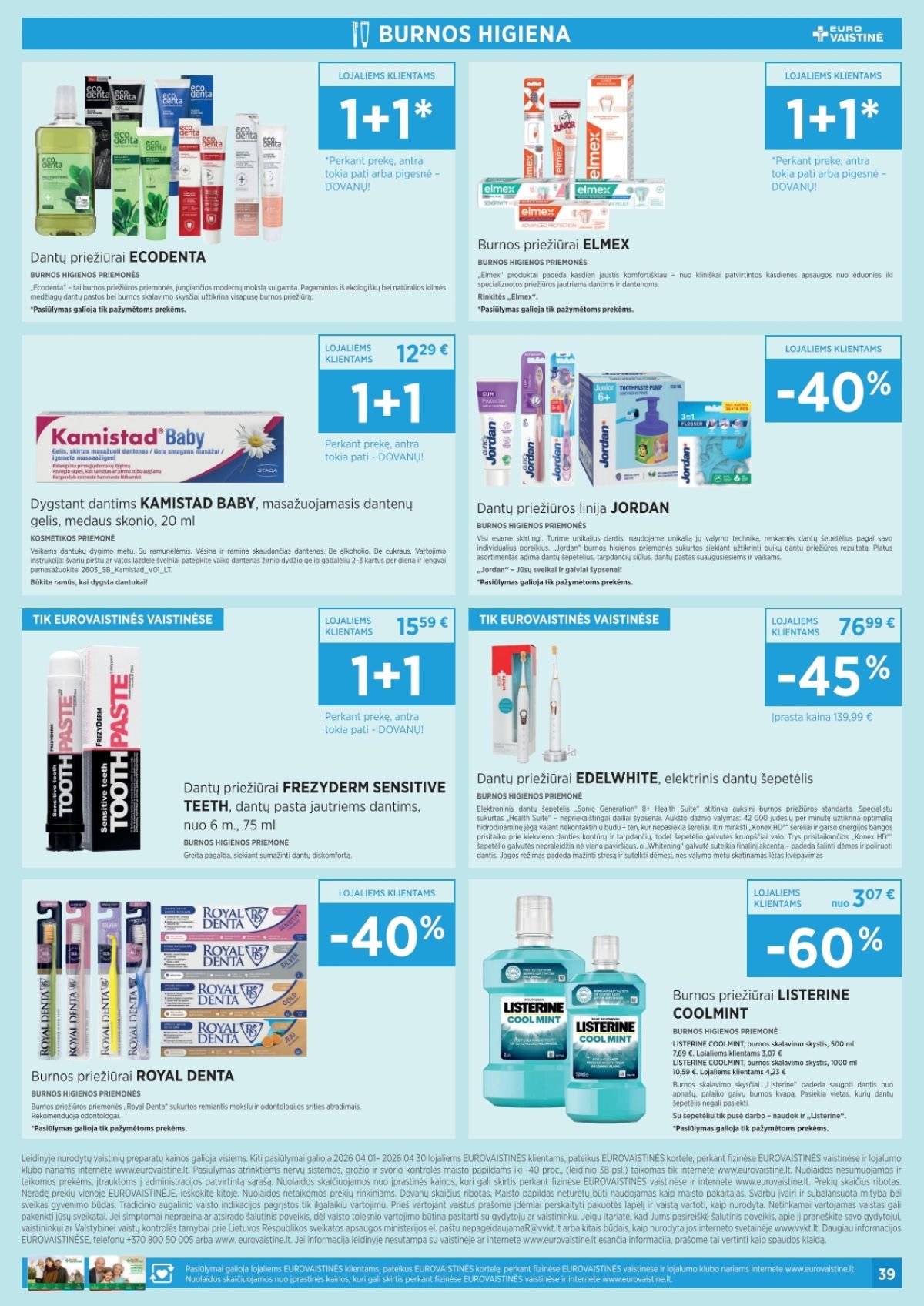 EUROVAISTINĖ (2026 04 01 - 2026 04 30)