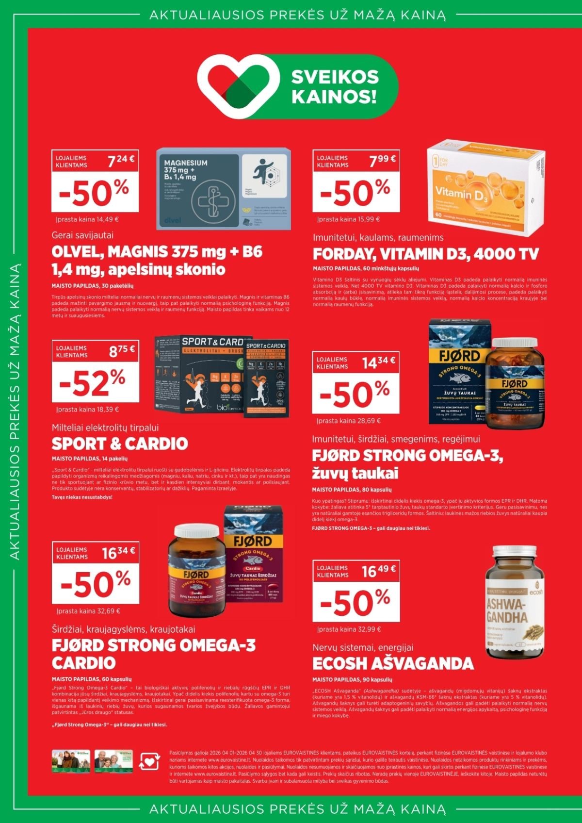 EUROVAISTINĖ (2026 04 01 - 2026 04 30)