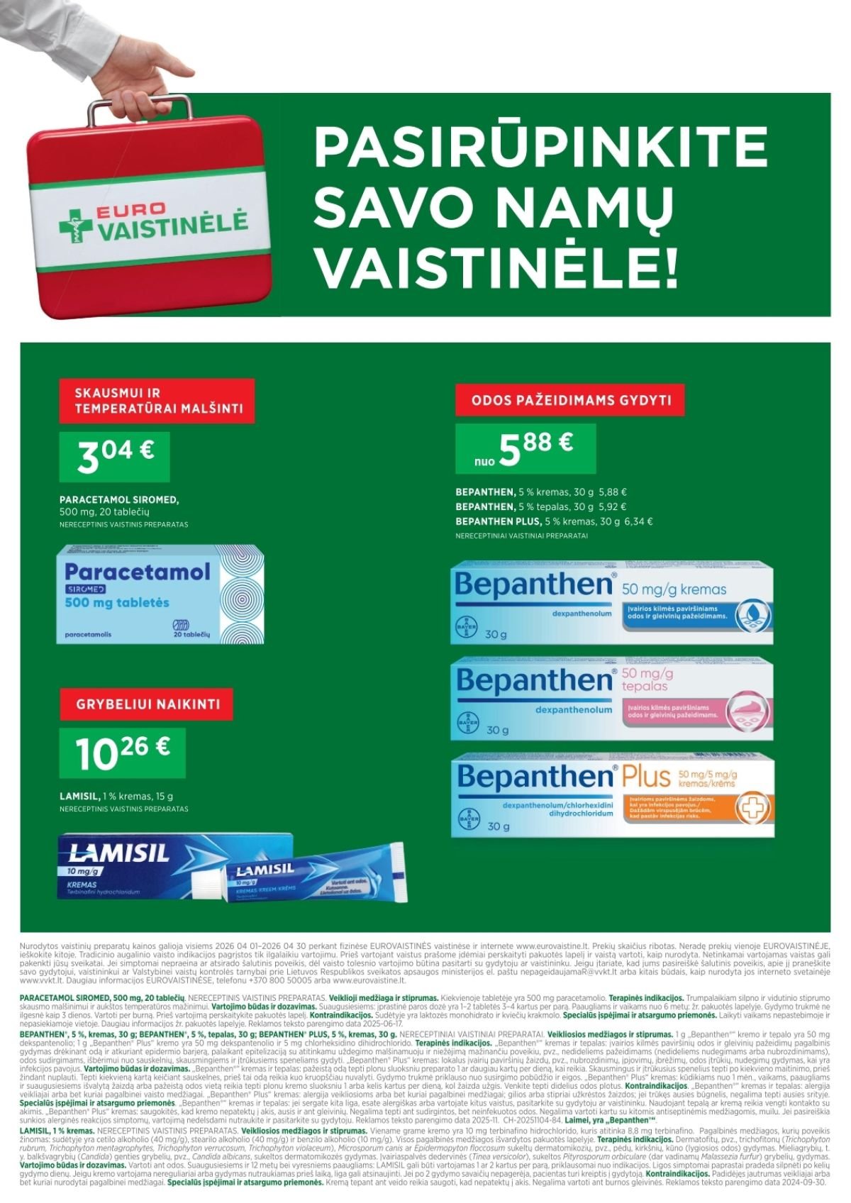 EUROVAISTINĖ (2026 04 01 - 2026 04 30)