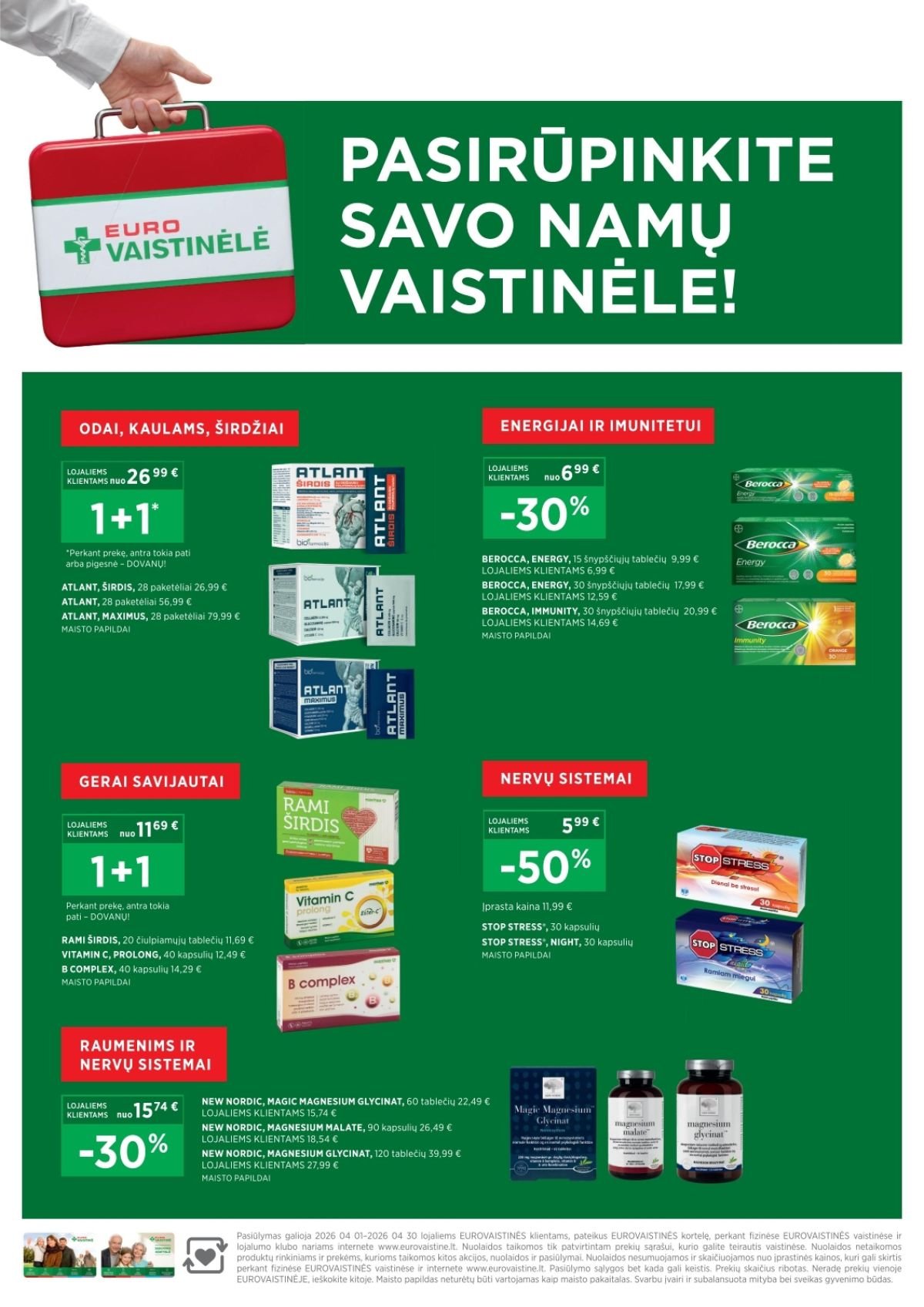 EUROVAISTINĖ (2026 04 01 - 2026 04 30)