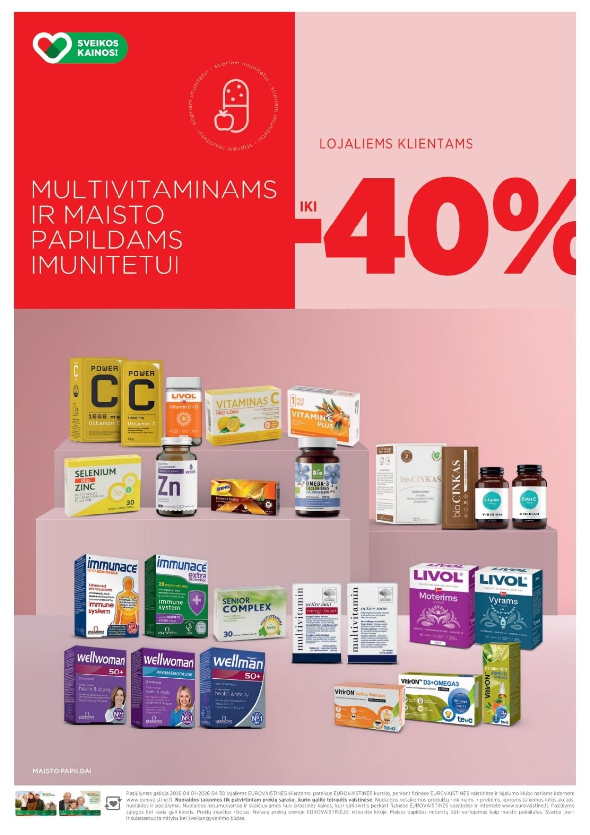 EUROVAISTINĖ (2026 04 01 - 2026 04 30)