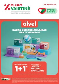 EUROVAISTINĖ (2026 04 01 - 2026 04 30)