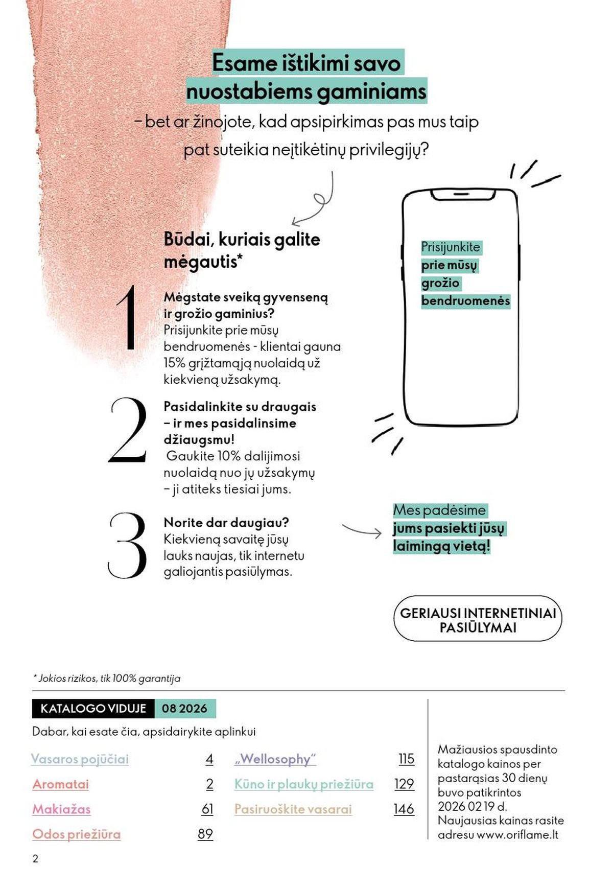 ORIFLAME - Katalogas (2026 06 03 - 2026 06 23)