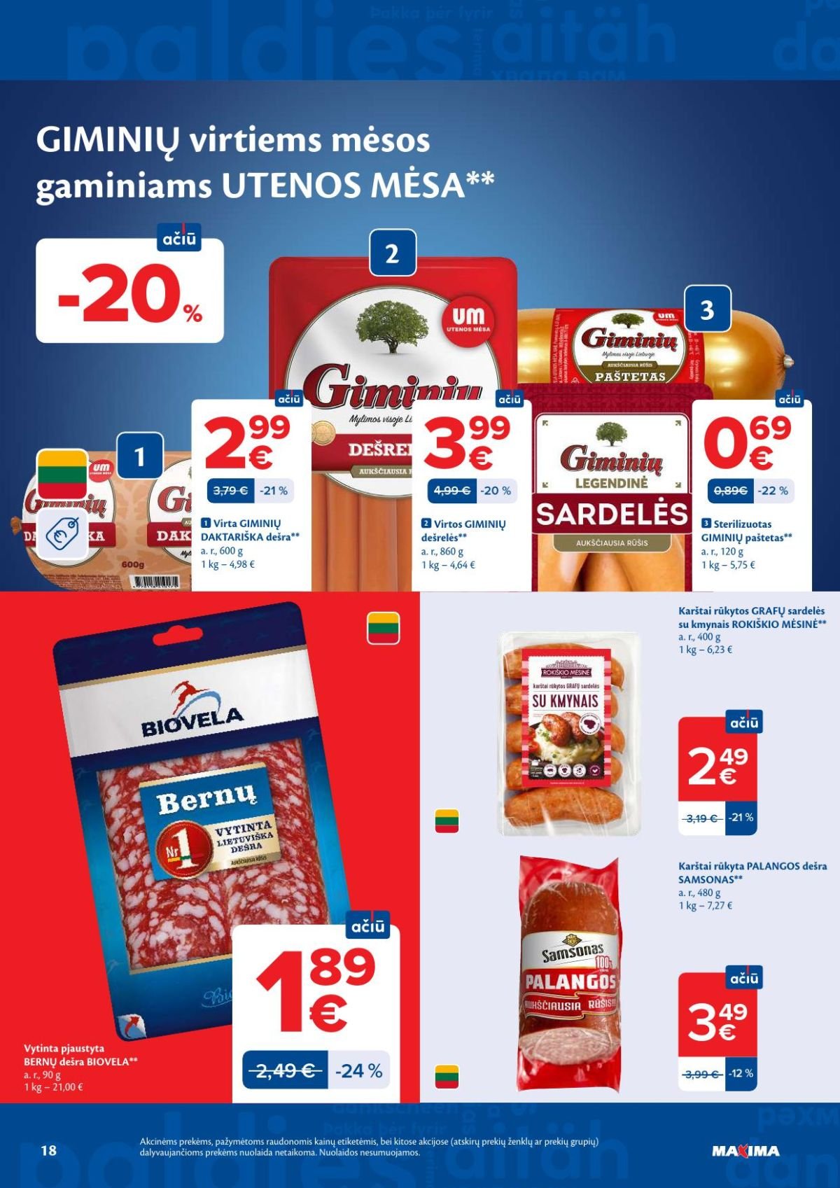MAXIMA - Kaininis leidinys Nr.22 (2026 05 26 - 2026 06 01)