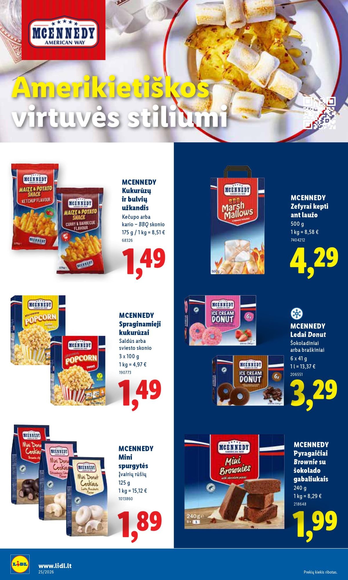 LIDL - Maisto prekių pasiūlymai (2026 06 15 - 2026 06 21)