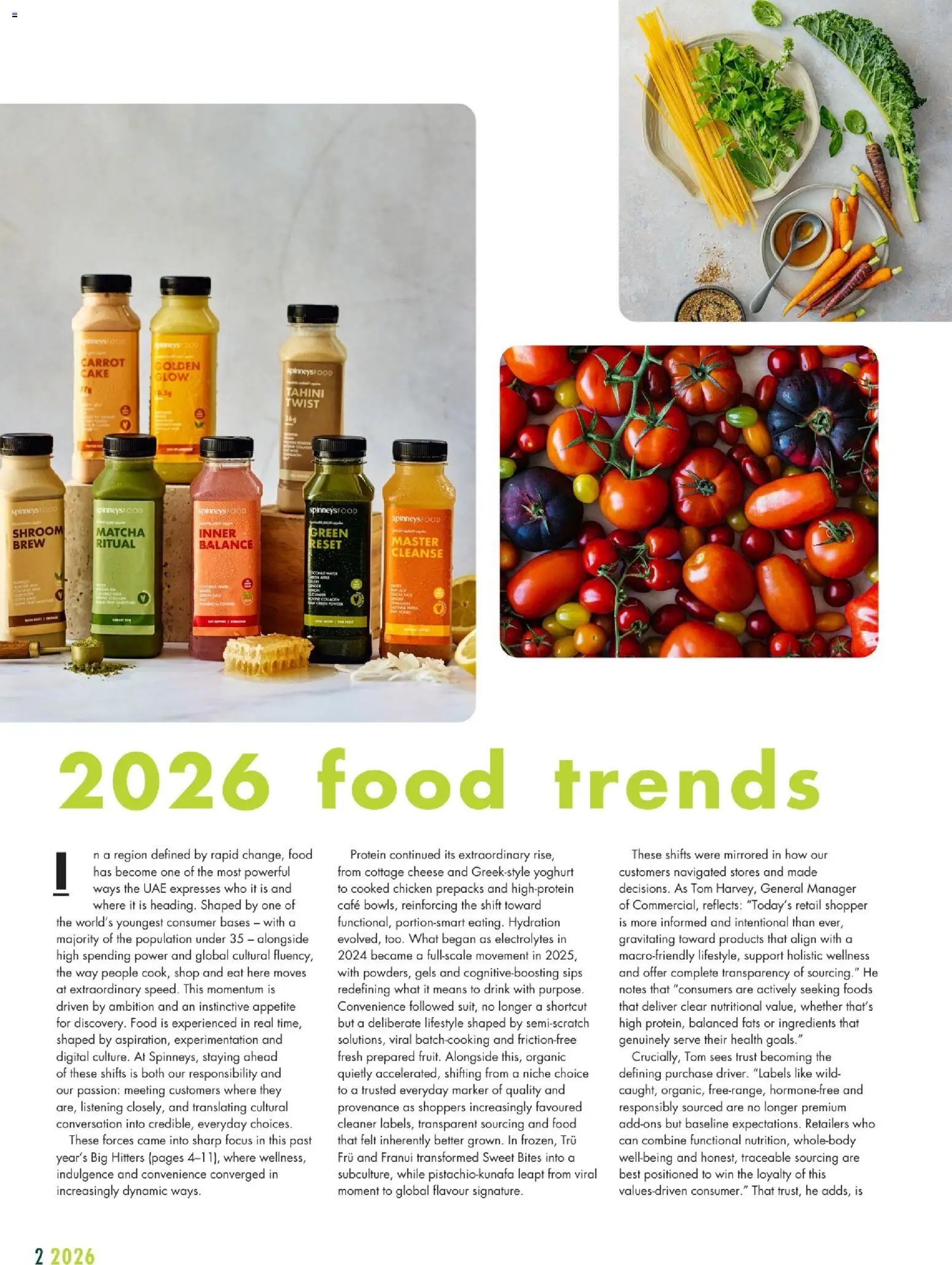 Spinneys offer from 01 01Jan, 2025 Spinneys Food Trend Report: 2025 - 2026 (2025-01-01 - 2026-12-31)