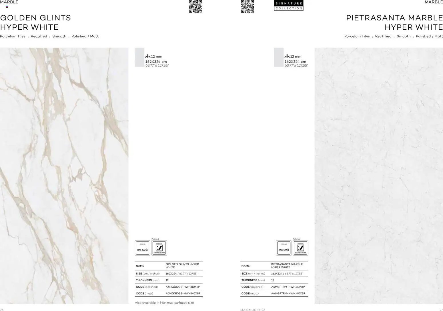 Rak Ceramics offer from 29 12Dec, 2025 Maximus Catalogue Countertop (2025-12-29 - 2026-05-31)