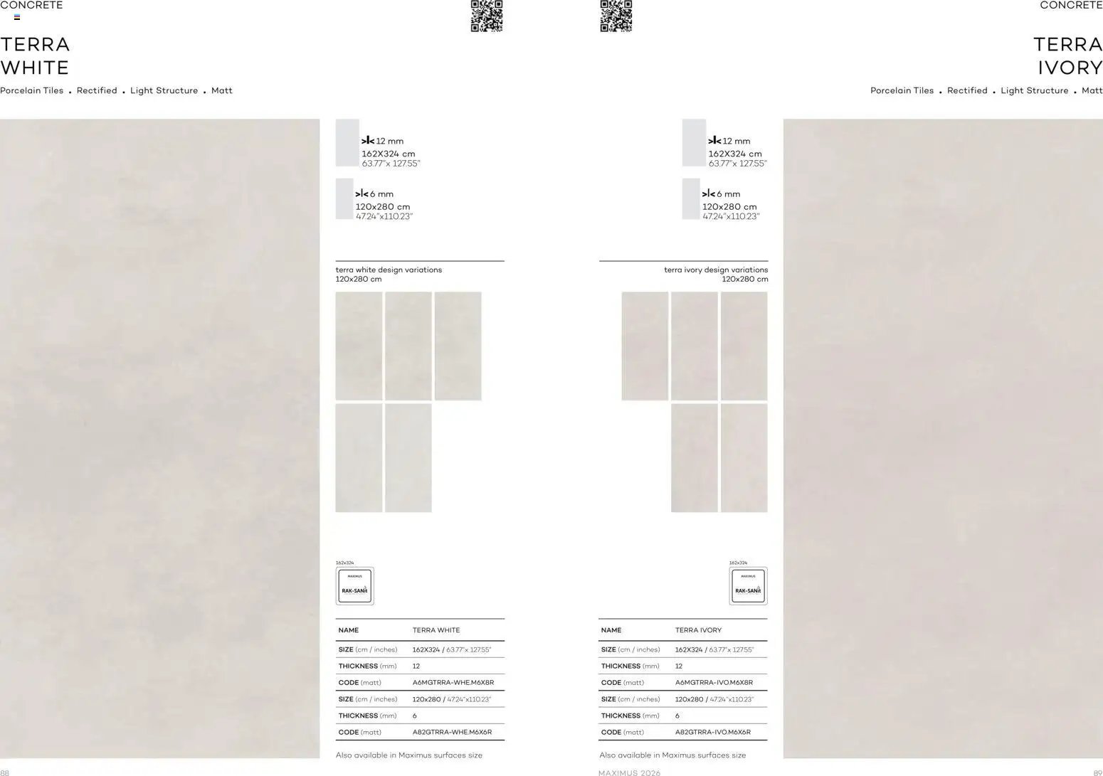 Rak Ceramics offer from 29 12Dec, 2025 Maximus Catalogue Countertop (2025-12-29 - 2026-05-31)