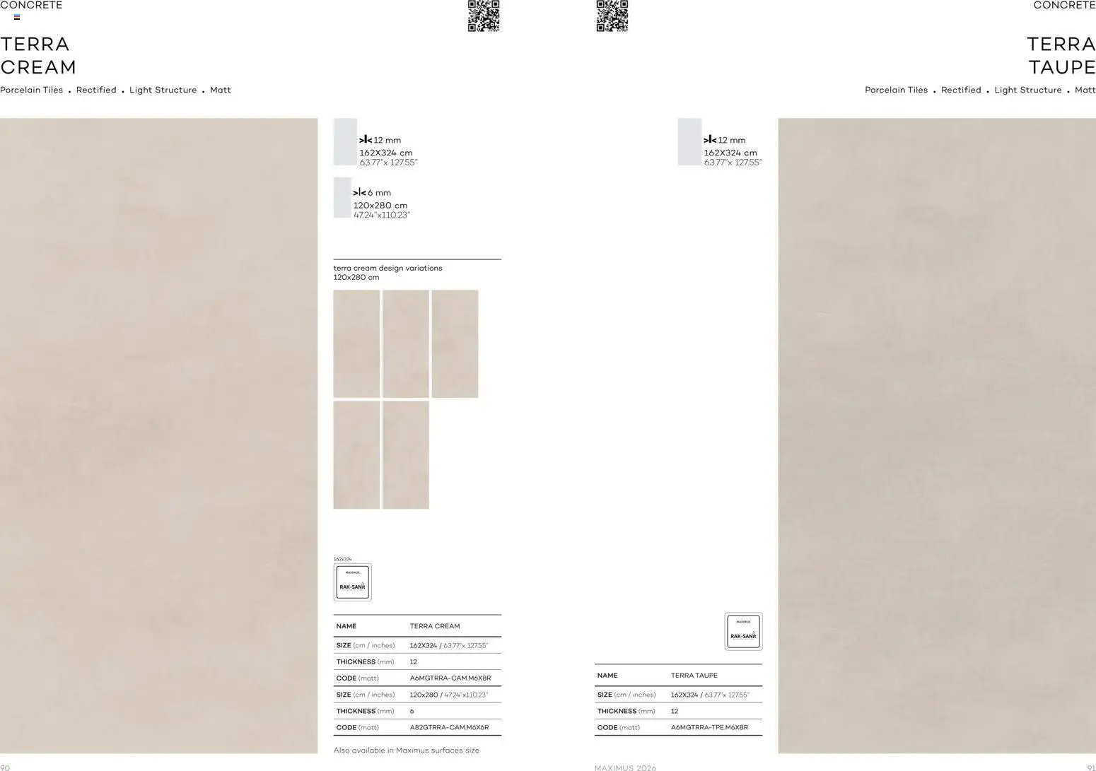 Rak Ceramics offer from 29 12Dec, 2025 Maximus Catalogue Countertop (2025-12-29 - 2026-05-31)