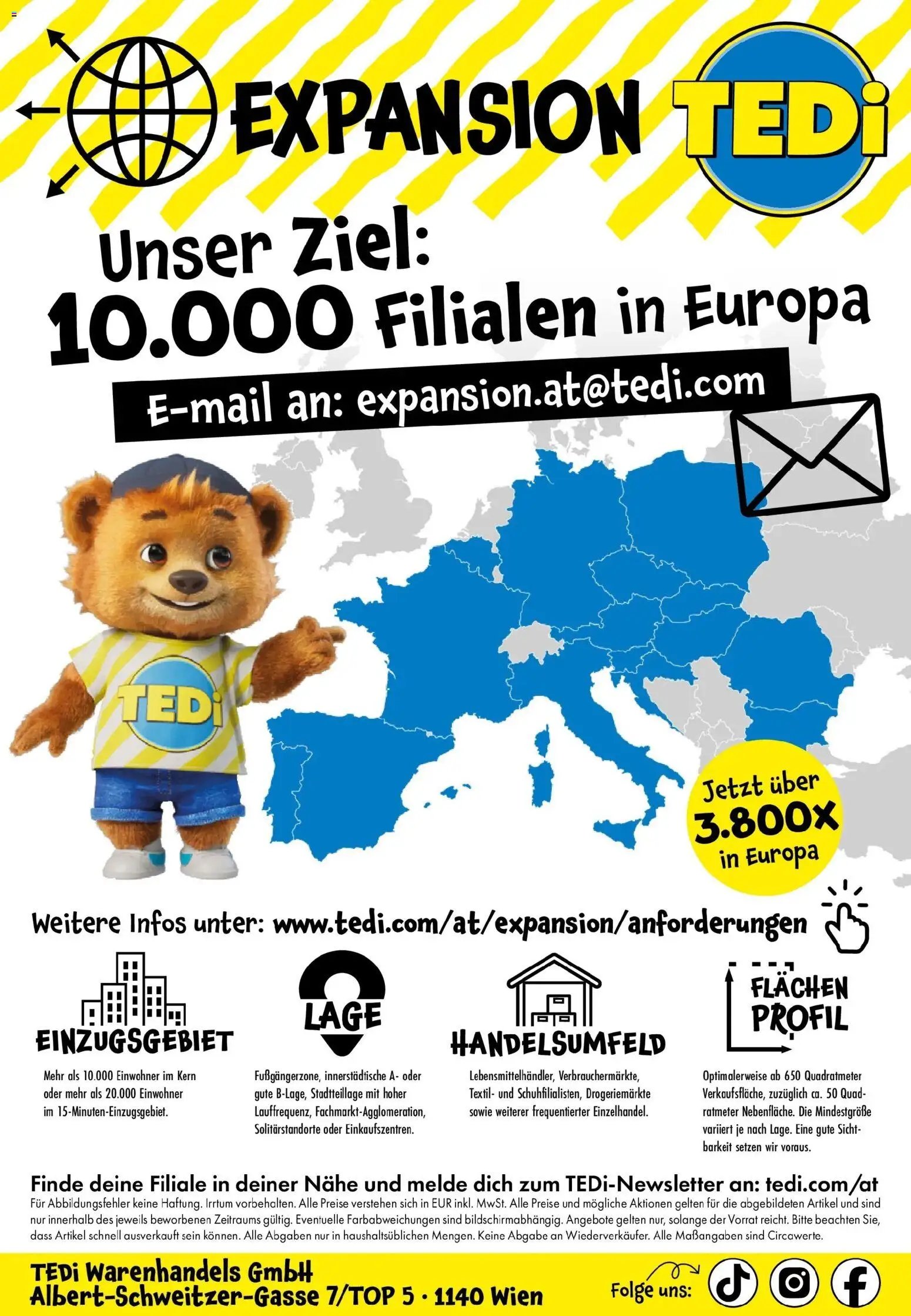 TEDi prospekt seit 31.08.2026 TEDi Neueröffnung Linz
