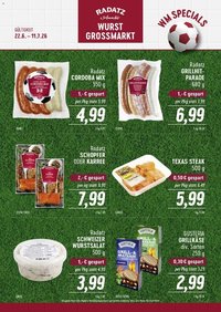 Radatz prospekt seit 22.06.2026 Radatz WM Specials