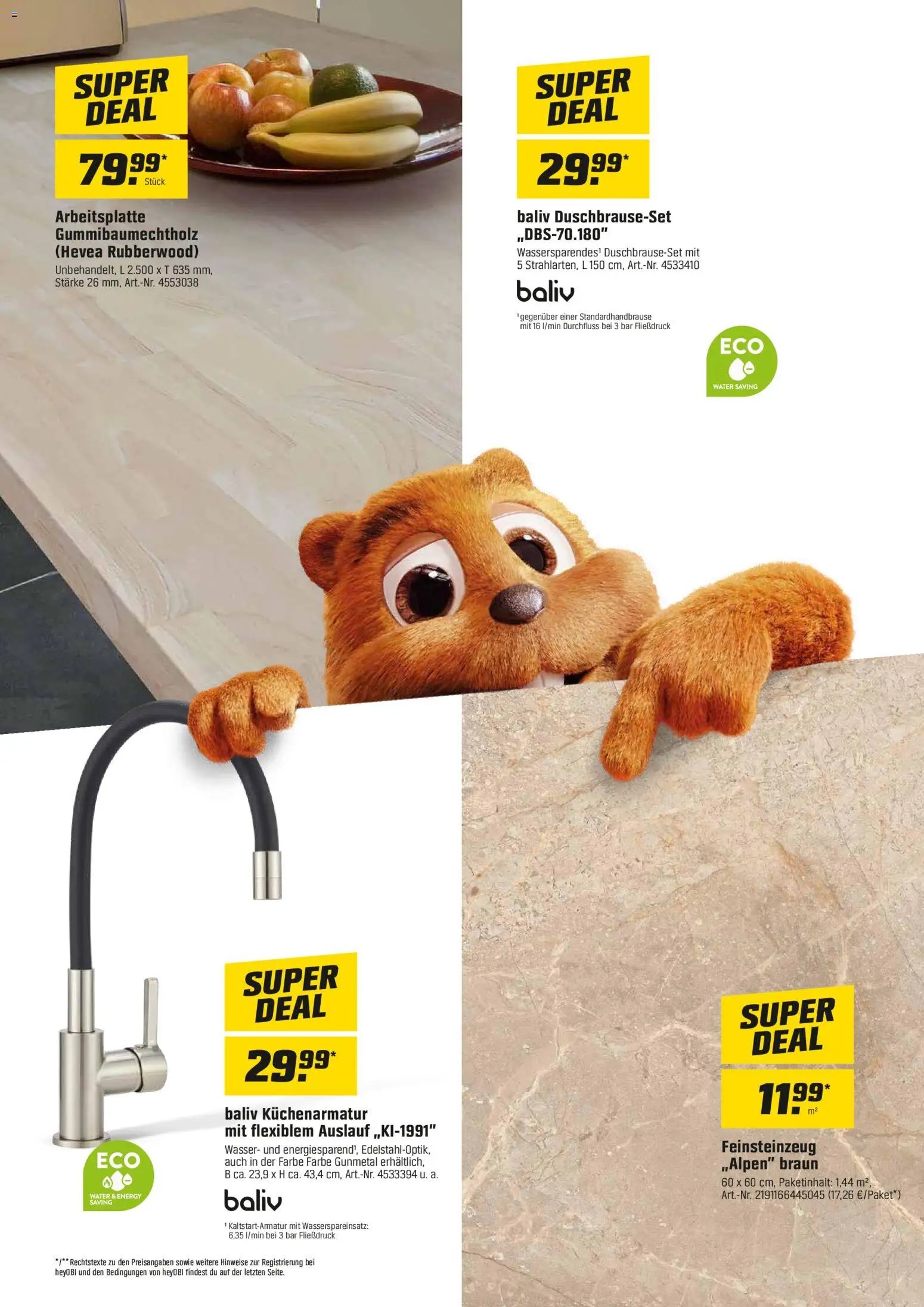 OBI prospekt seit 01.07.2026 OBI Flugblatt