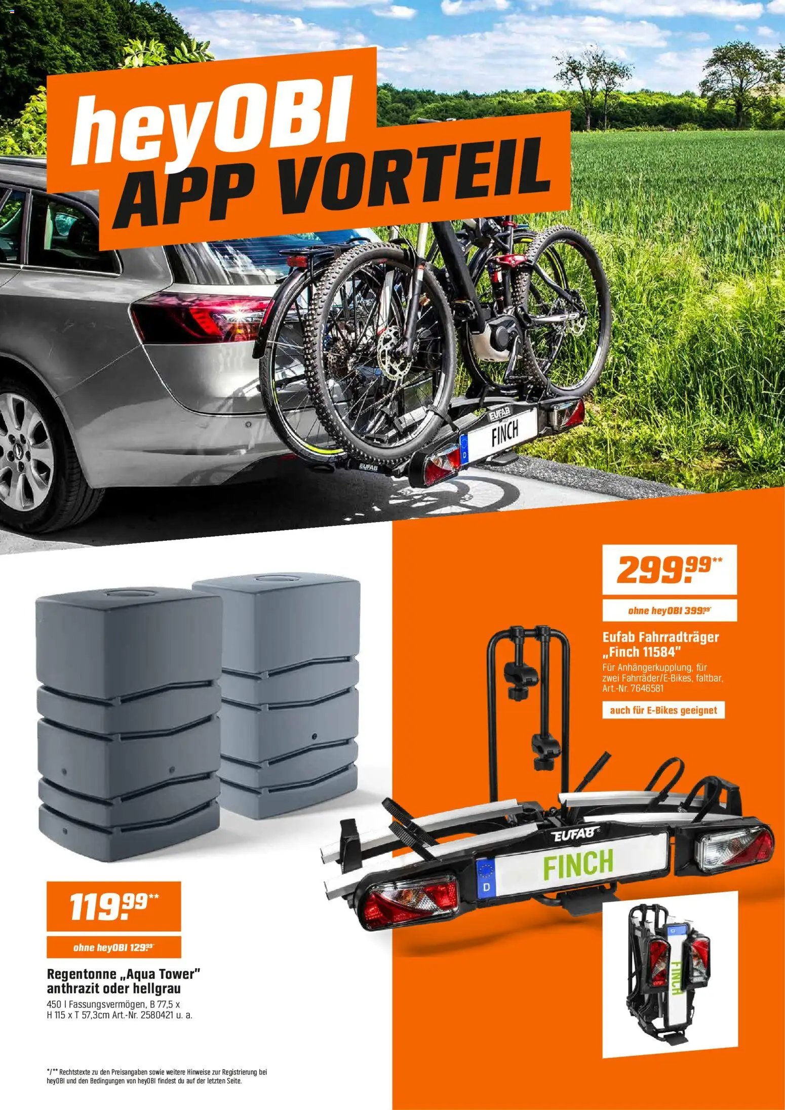 OBI prospekt seit 01.07.2026 OBI Flugblatt