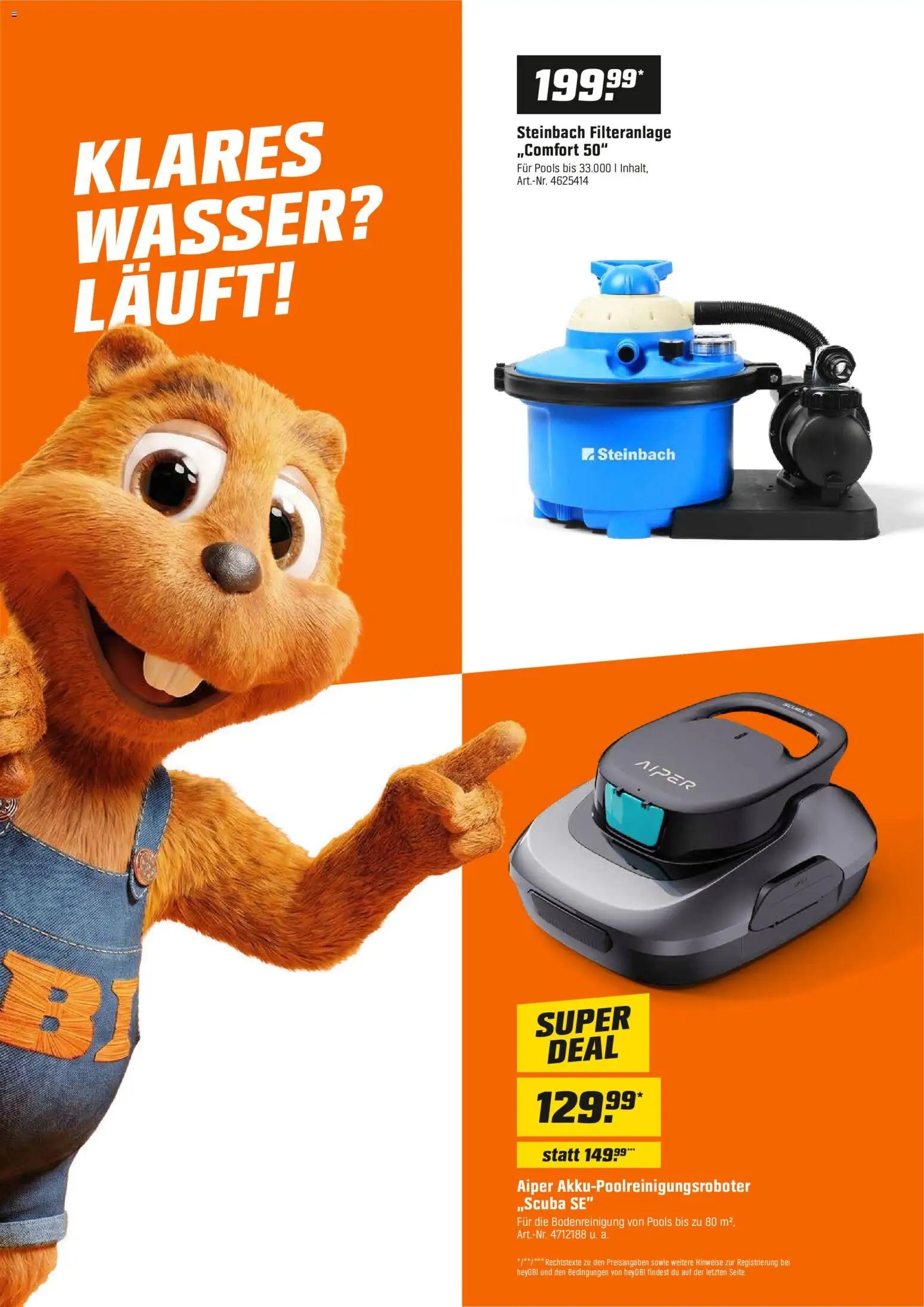 OBI prospekt seit 01.07.2026 OBI Flugblatt