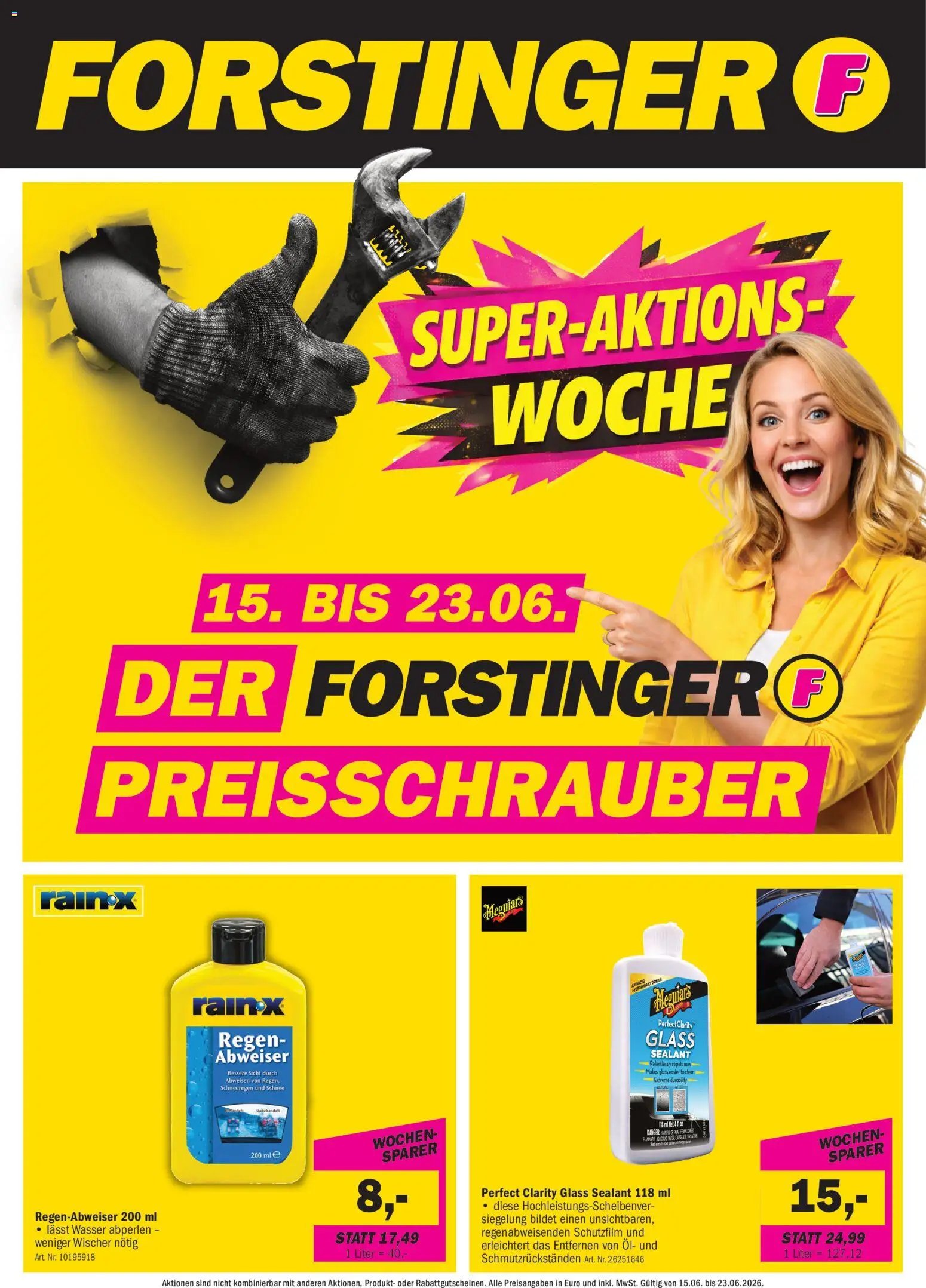 Forstinger prospekt seit 15.06.2026 Forstinger Flugblatt