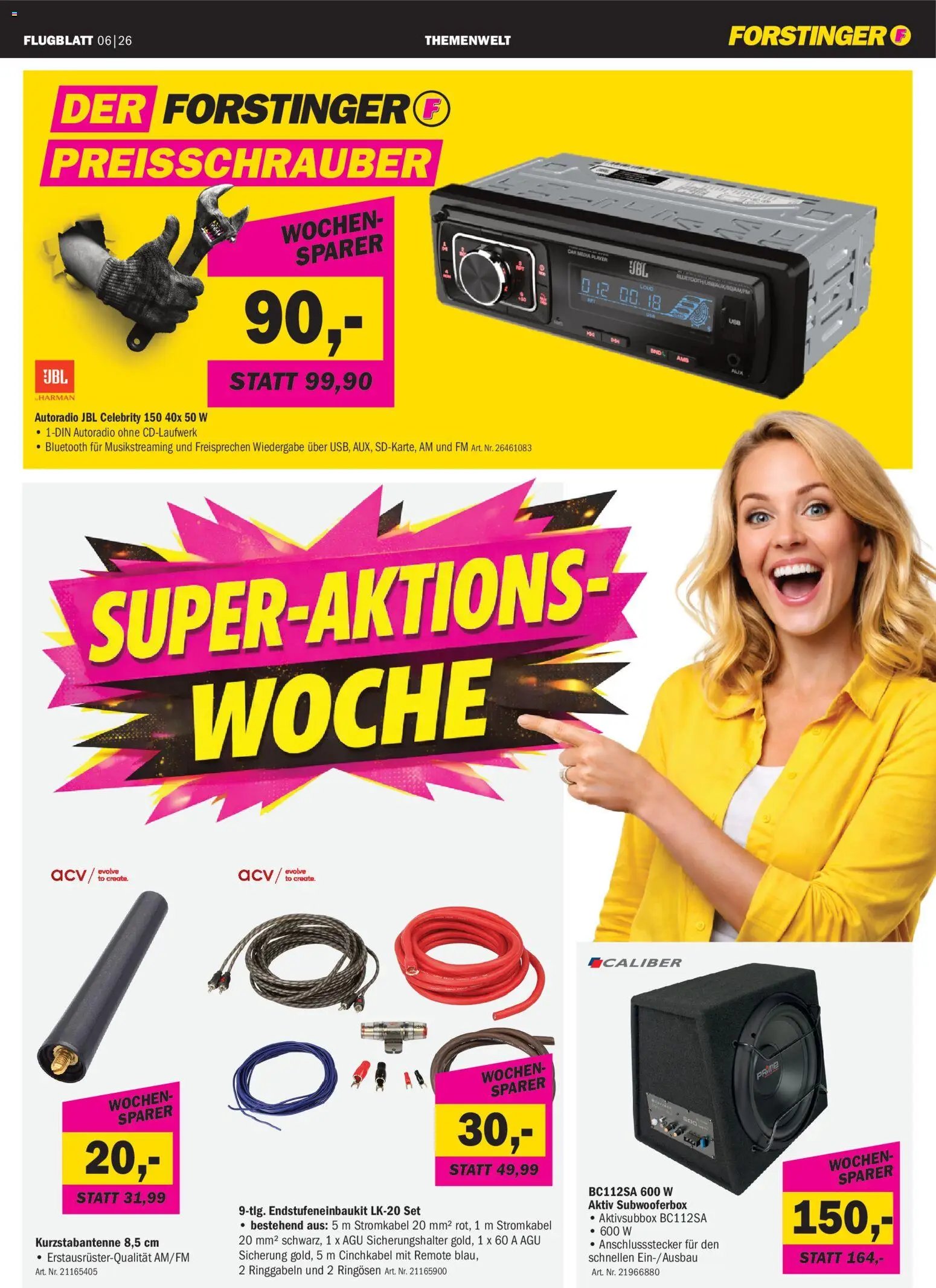 Forstinger prospekt seit 15.06.2026 Forstinger Flugblatt