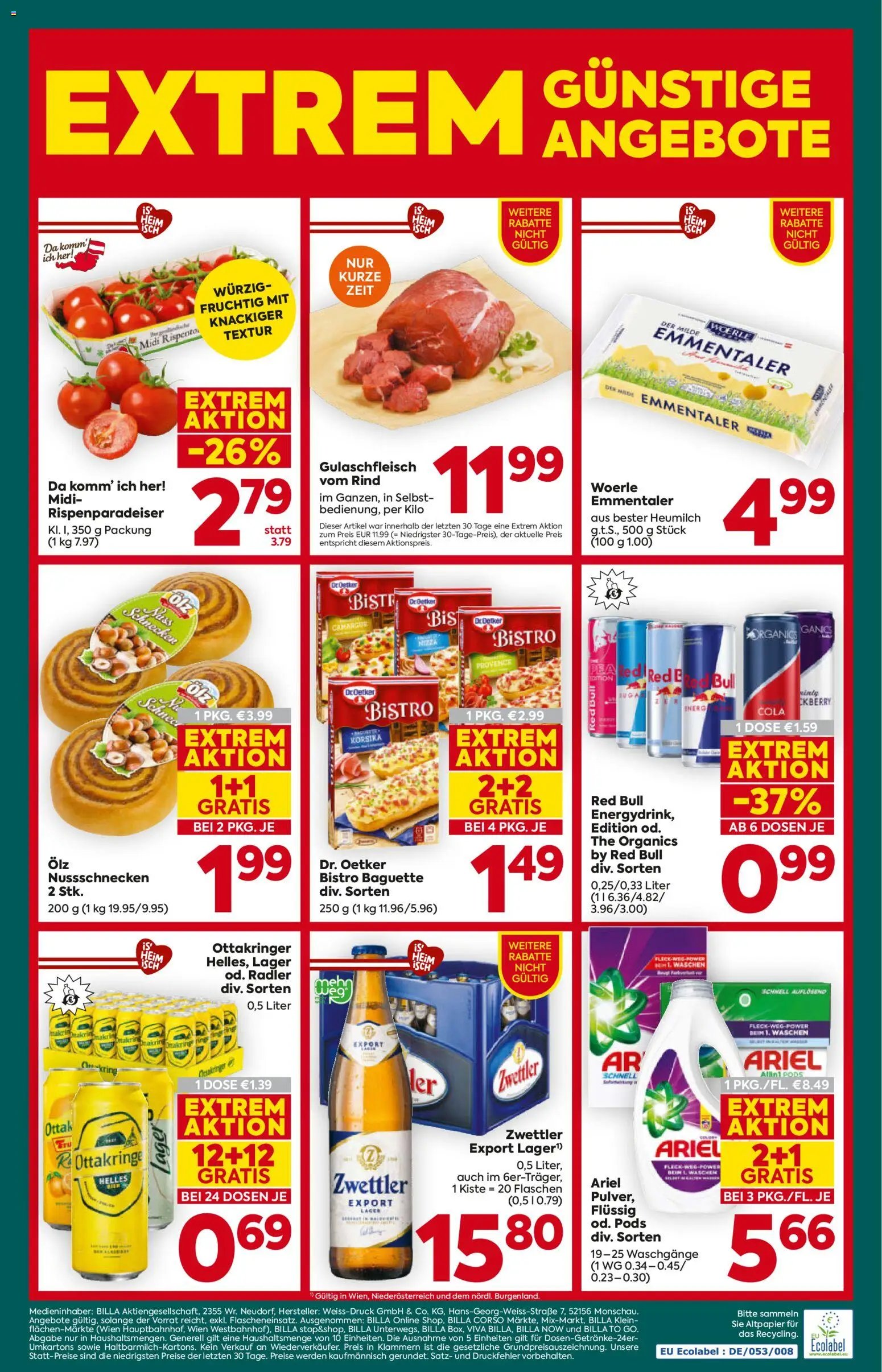 Billa Plus prospekt seit 23.04.2026 Billa Plus Flugblatt