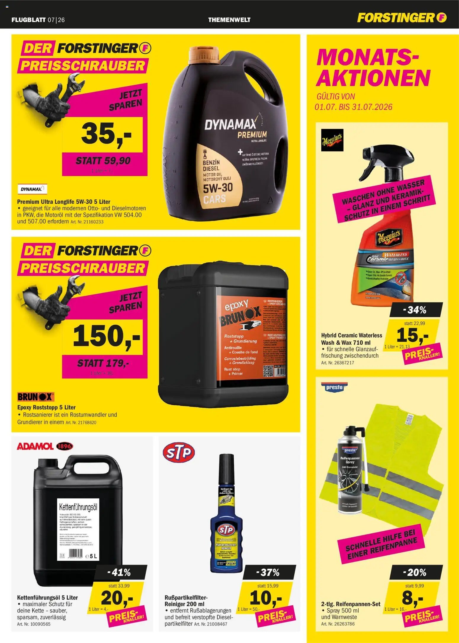 Forstinger prospekt seit 24.06.2026 Forstinger Flugblatt