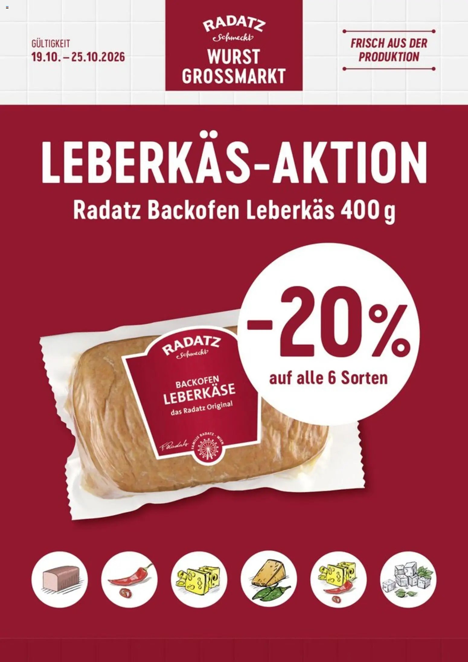 Radatz Flugblatt ab (19.10.2026 - 25.10.2026) 