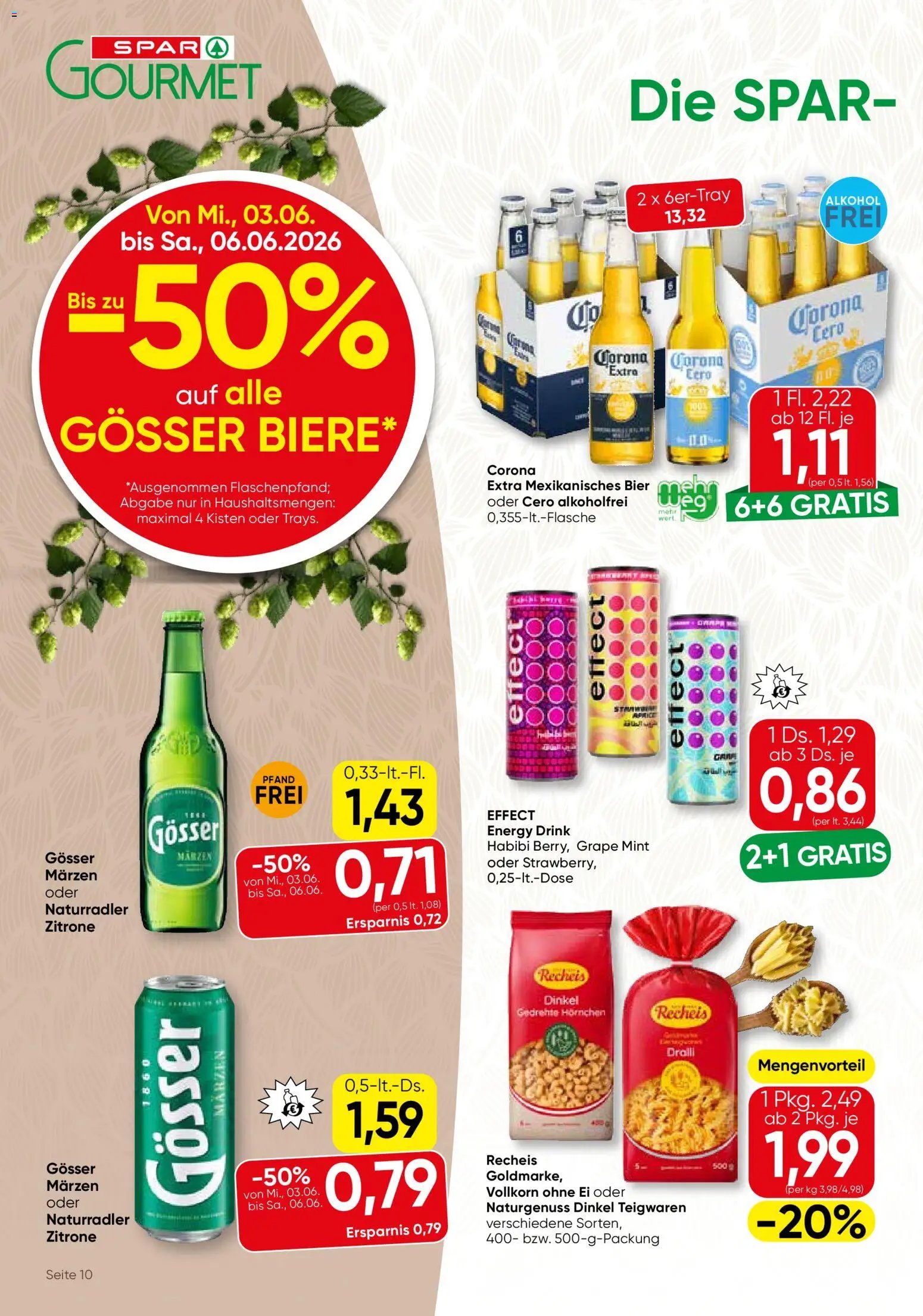 SPAR Gourmet prospekt seit 03.06.2026 SPAR Gourmet Flugblatt