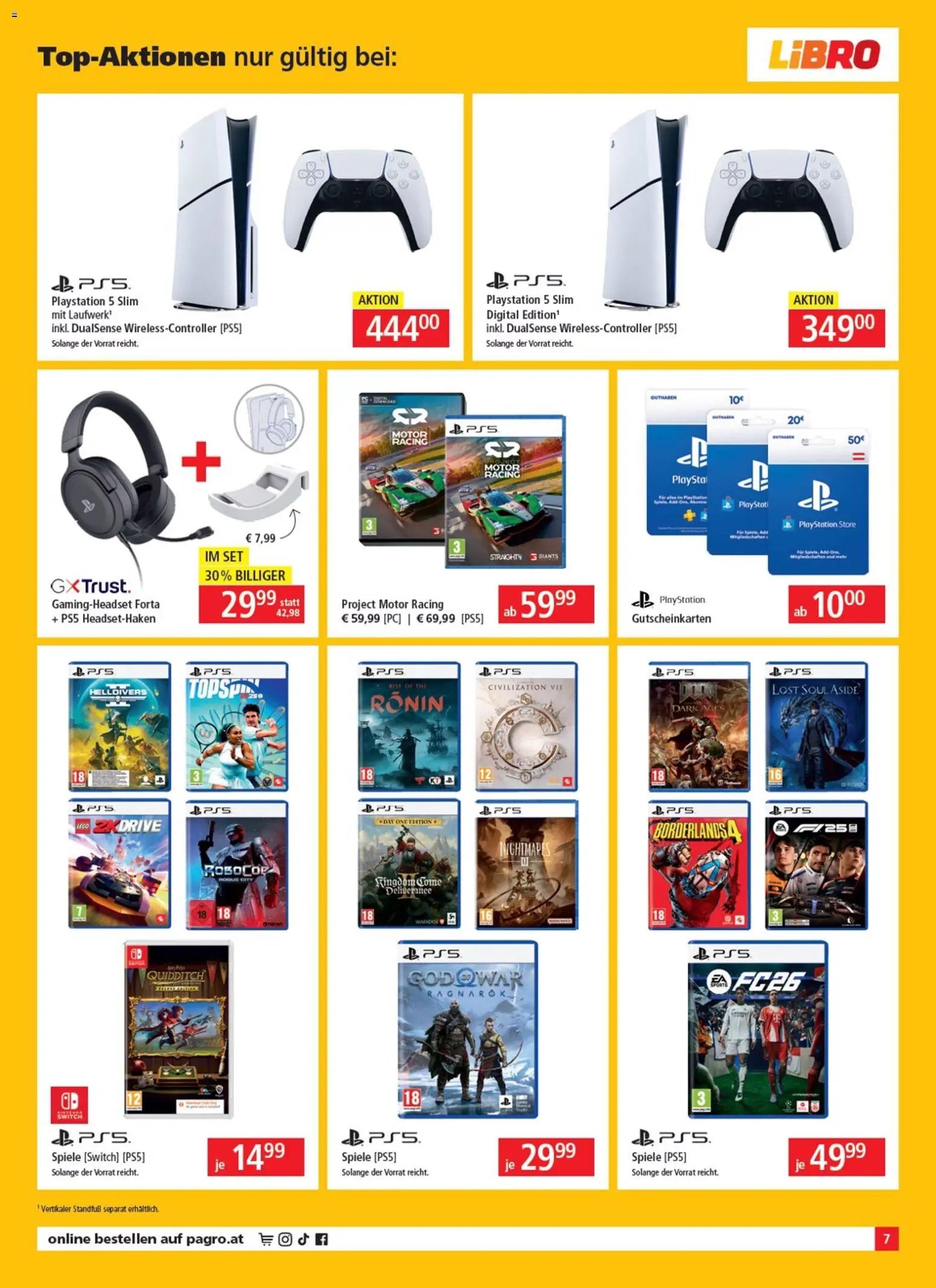 Libro prospekt seit 27.11.2025 Black Friday