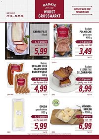 Radatz AKTUELLE WURST ab (27.10.2026 - 14.11.2026) 