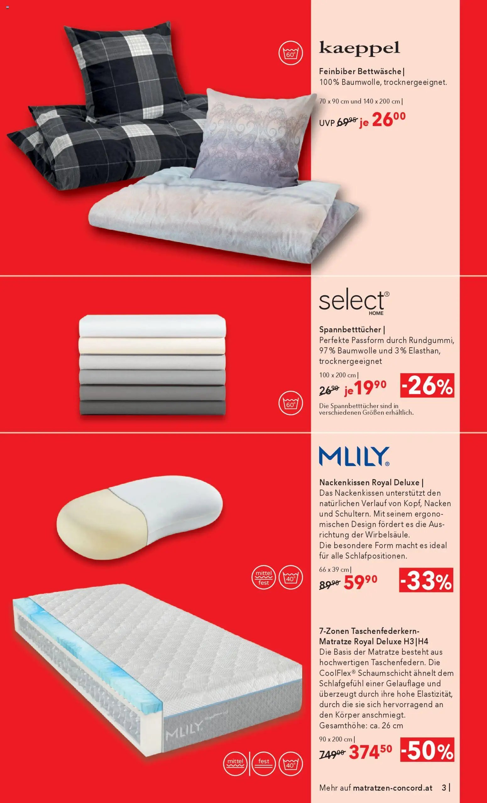 Matratzen Concord prospekt seit 28.01.2026 Flugblatt