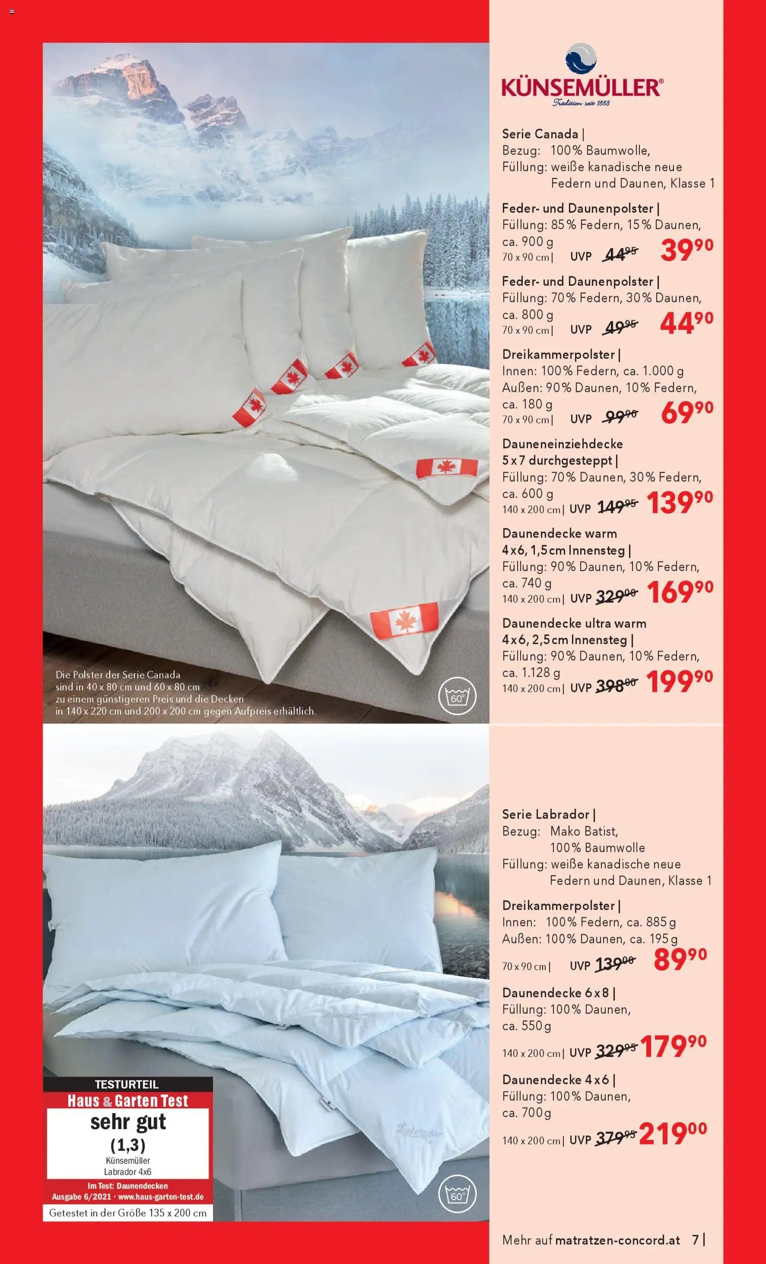 Matratzen Concord prospekt seit 28.01.2026 Flugblatt