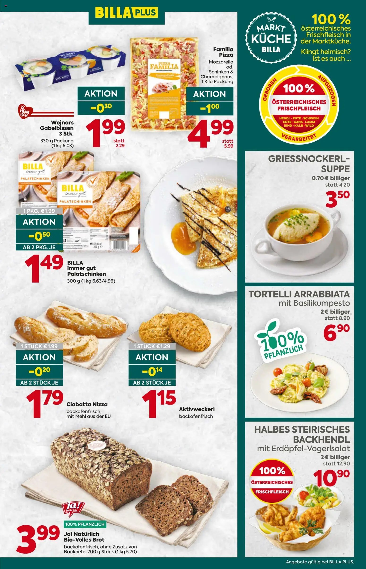 Billa Plus prospekt seit 22.01.2026 Kärnten