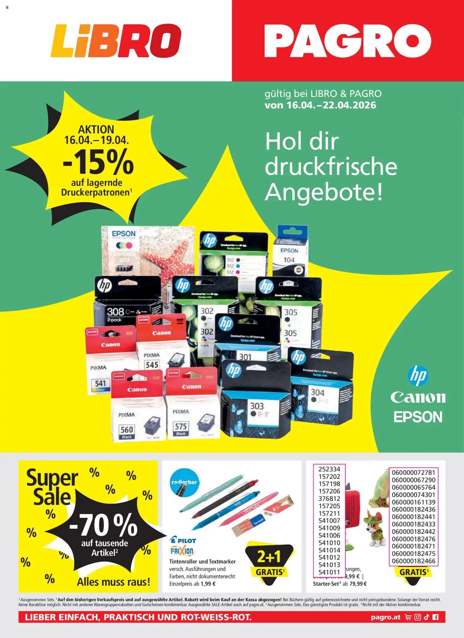 Libro prospekt seit 16.04.2026 Libro Flugblatt