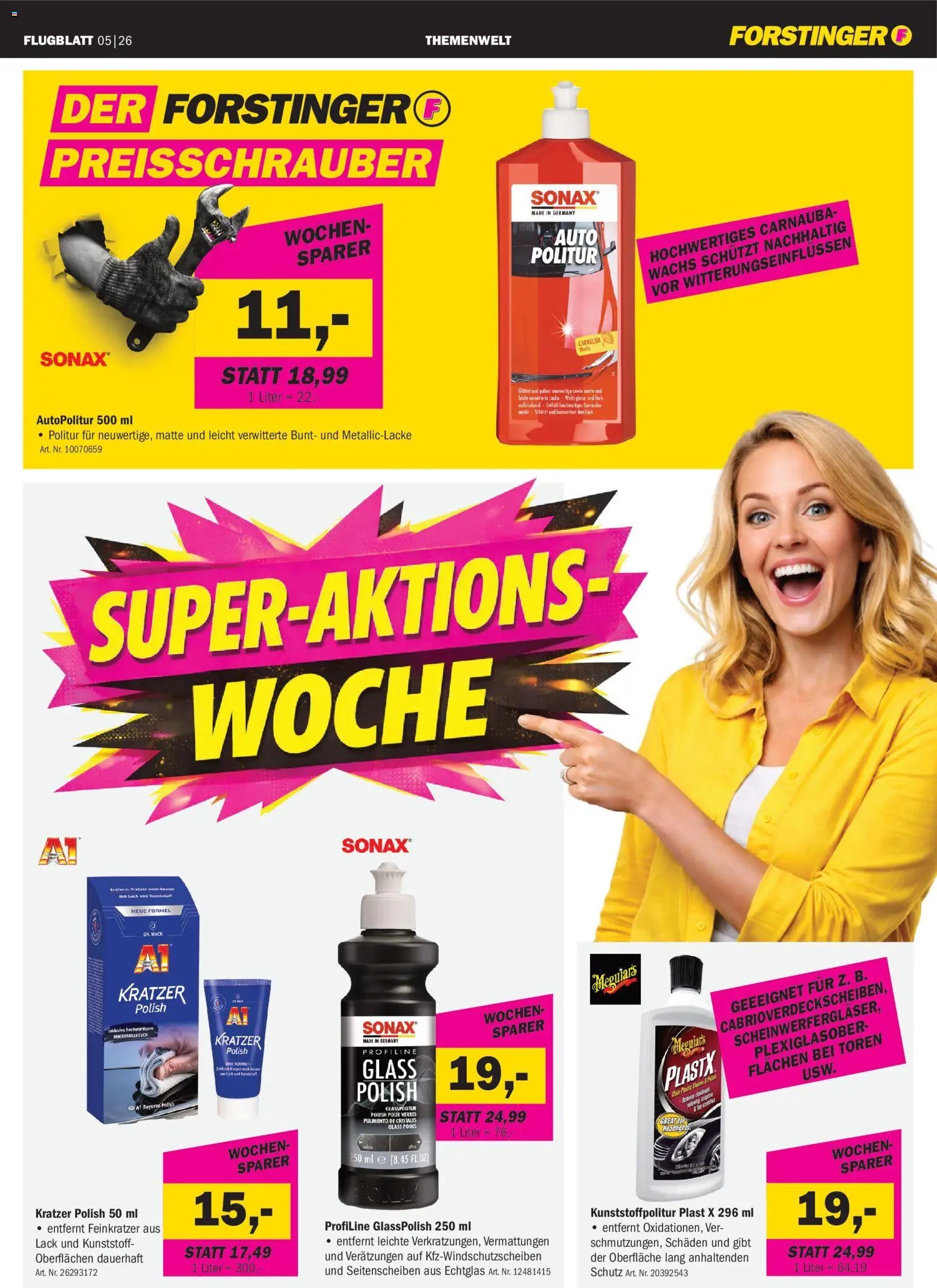 Forstinger prospekt seit 18.05.2026 Forstinger Flugblatt	