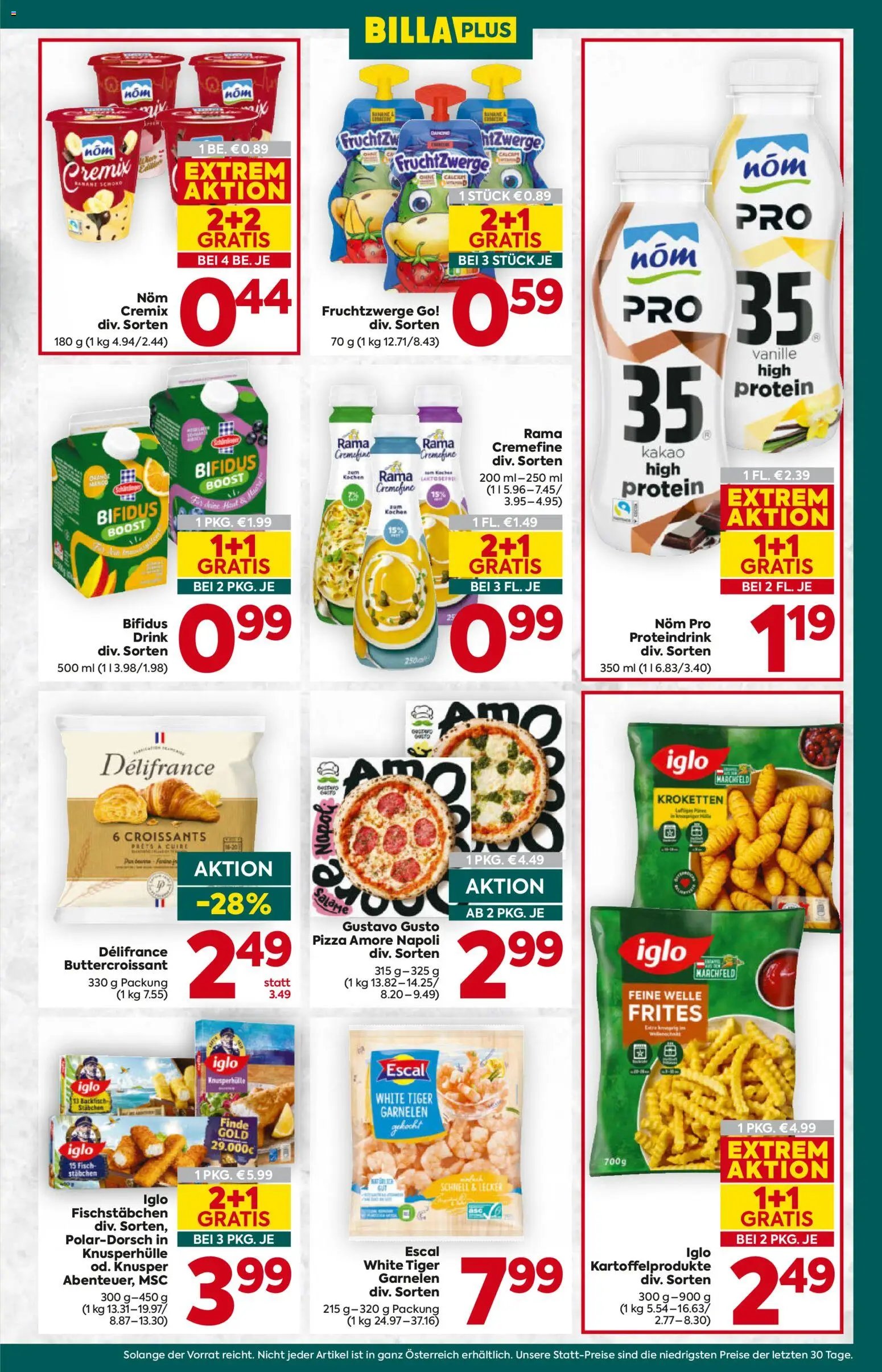 Billa Plus prospekt seit 22.01.2026 Tirol