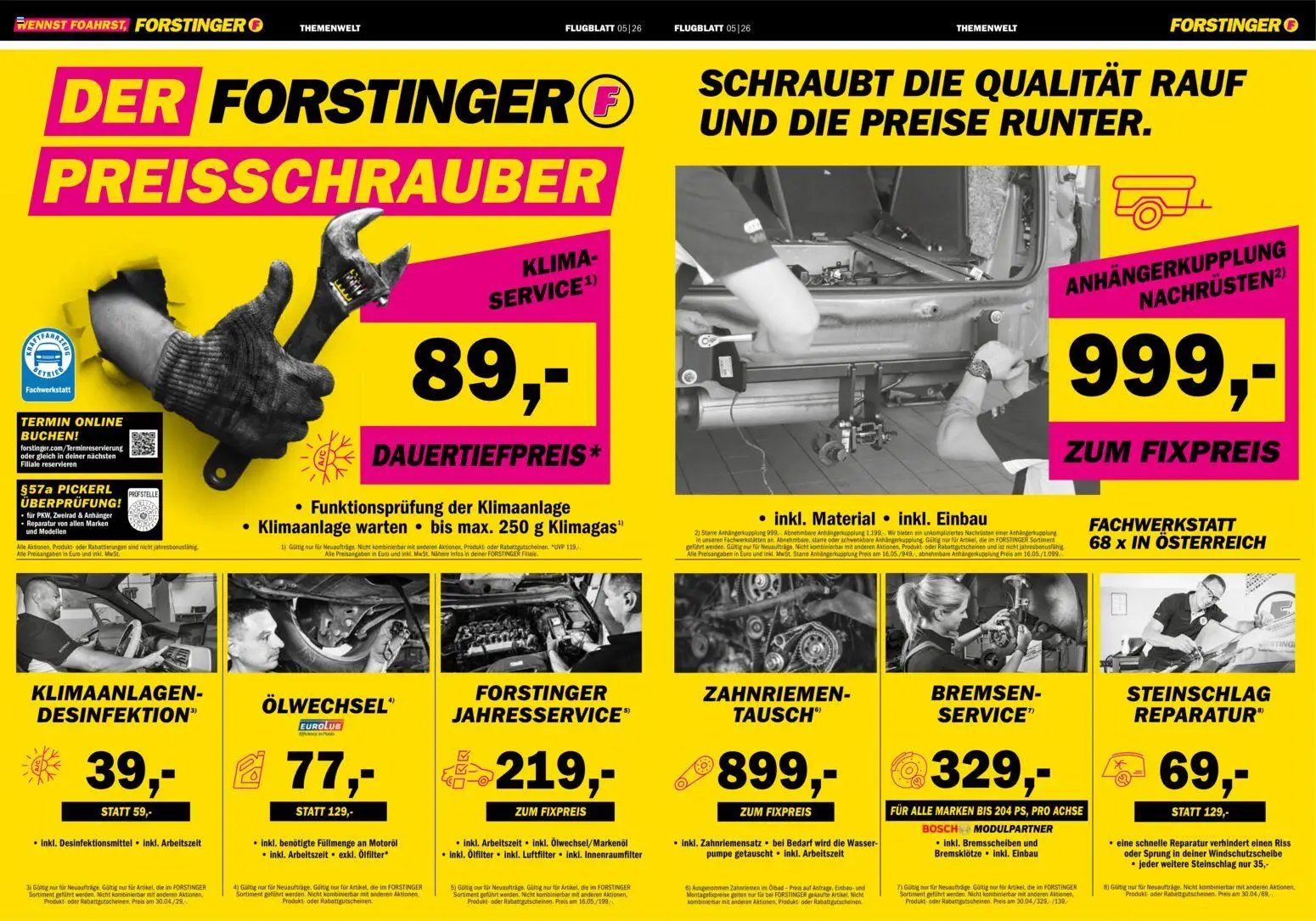 Forstinger prospekt seit 27.05.2026 Forstinger Flugblatt