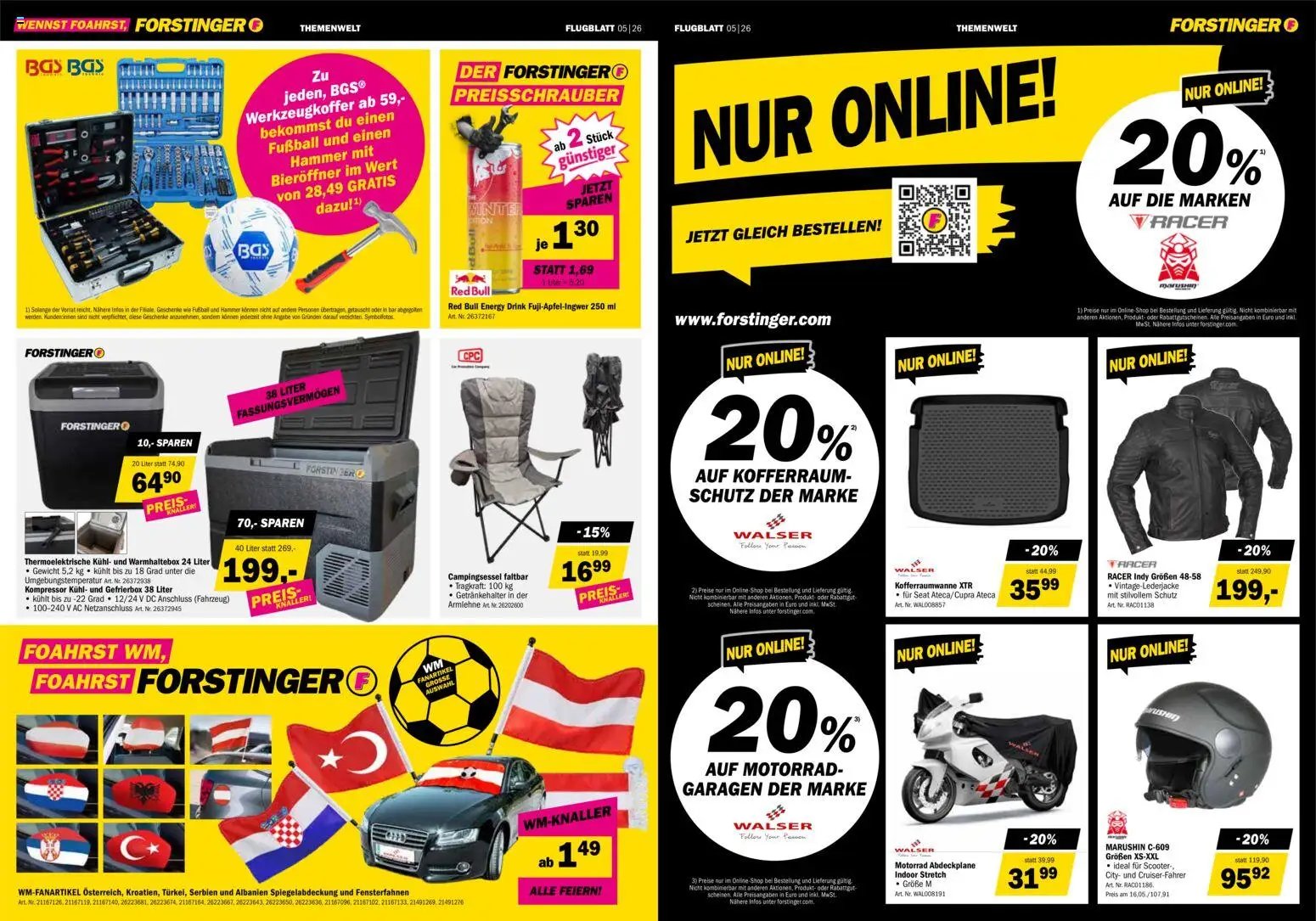 Forstinger prospekt seit 27.05.2026 Forstinger Flugblatt