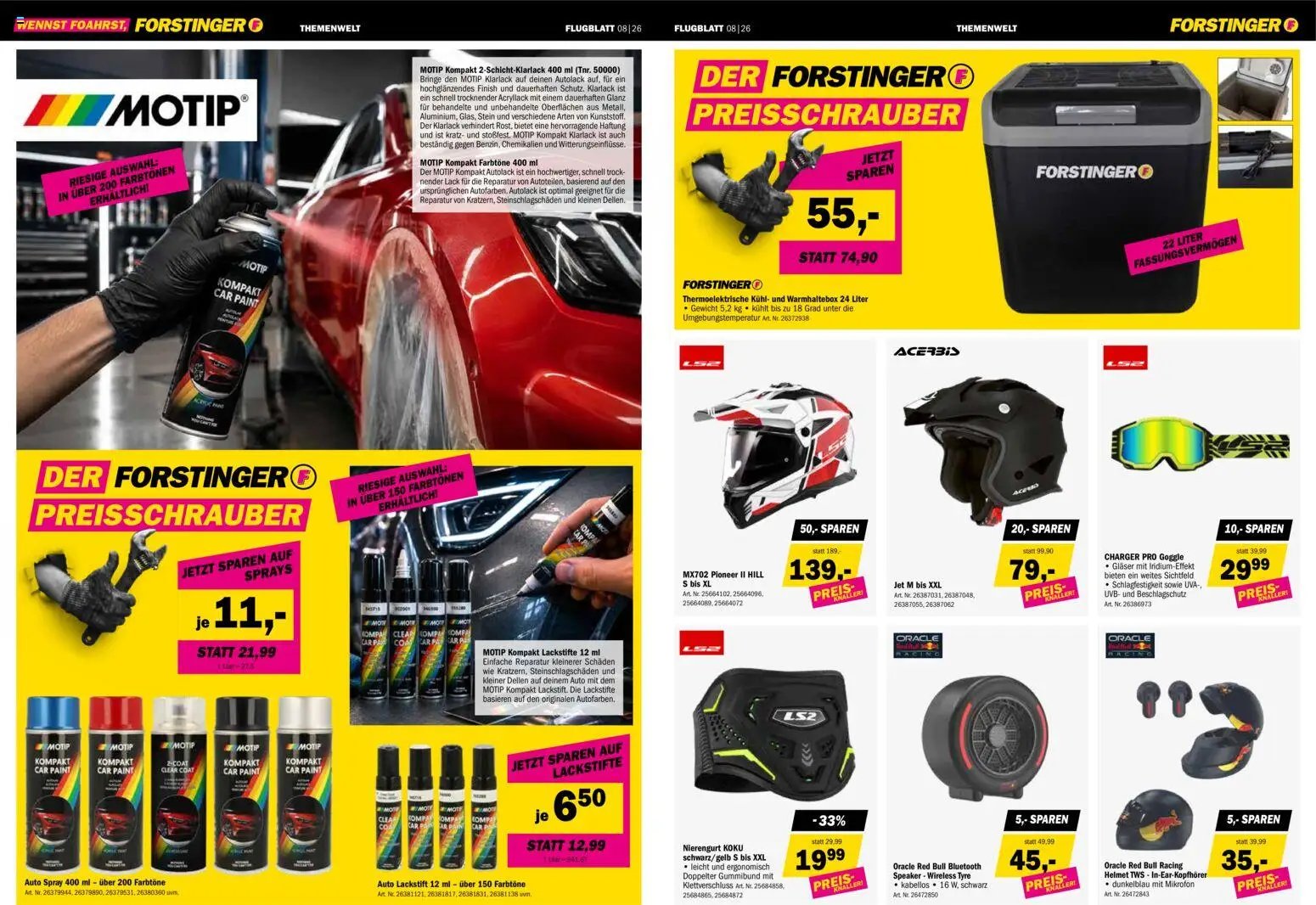 Forstinger prospekt seit 22.07.2026 Forstinger Flugblatt